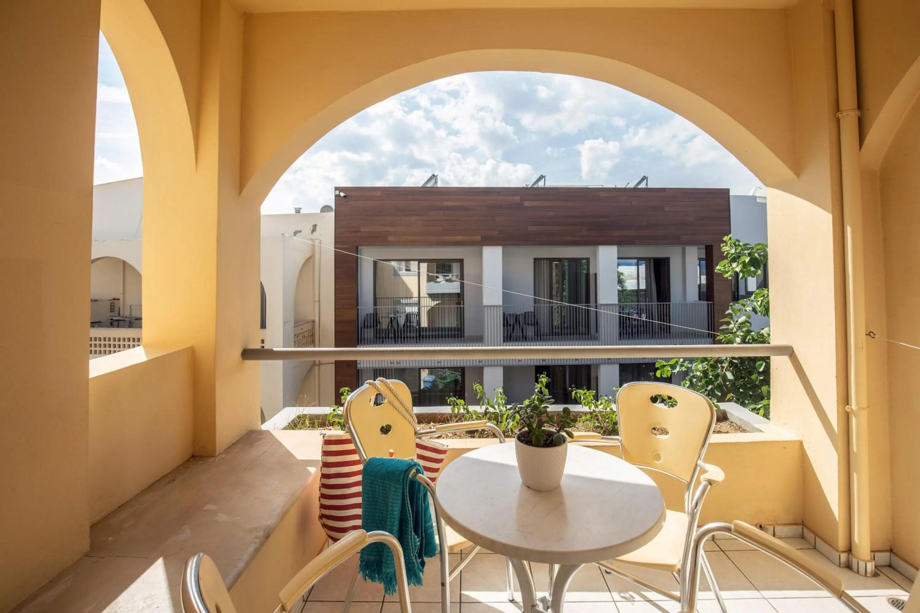 Balcony/Terrace in Melitti Hotel