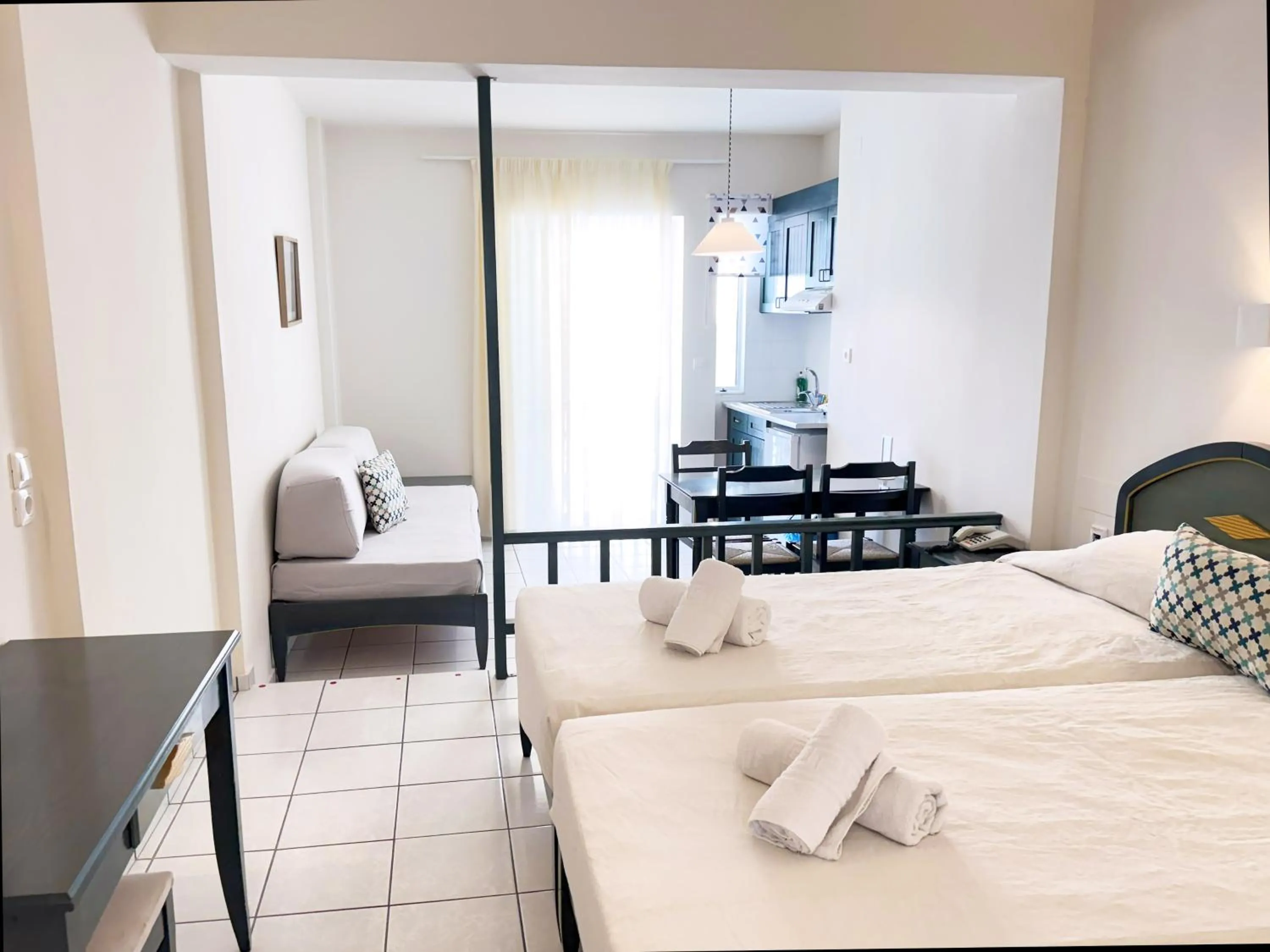 Bed in Melitti Hotel