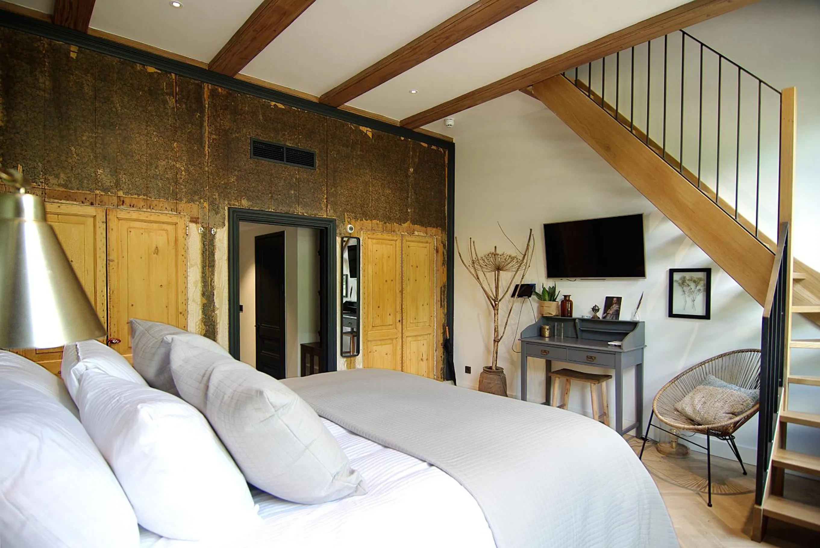 Bed in Authentic Farmhouse - De Vergulden Eenhoorn