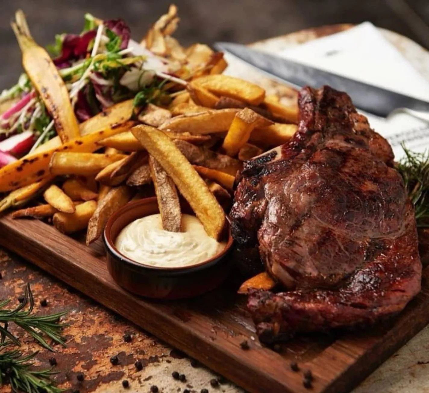 Restaurant/places to eat in Authentic Farmhouse - De Vergulden Eenhoorn