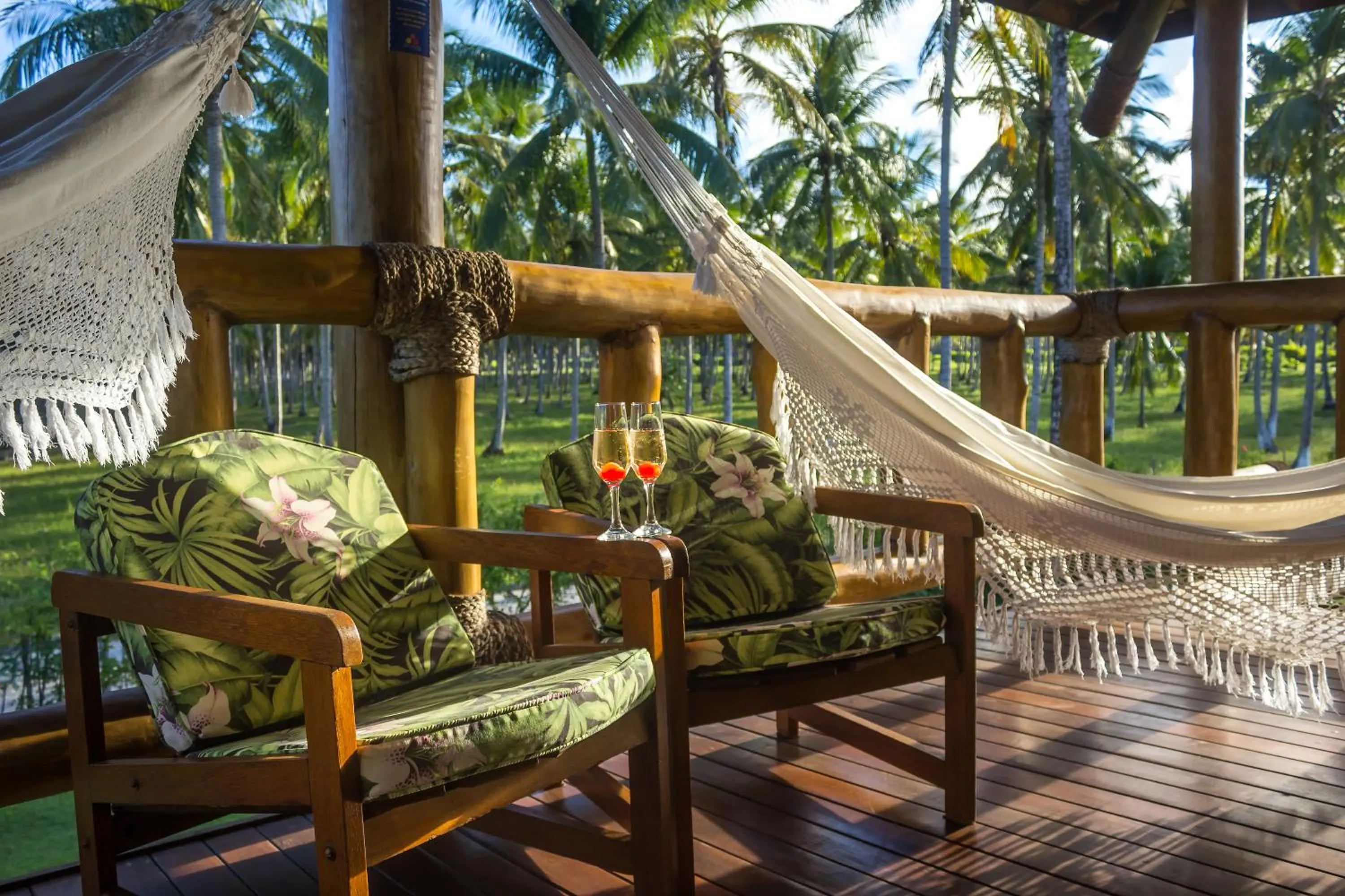 Balcony/Terrace in Villa dos Corais