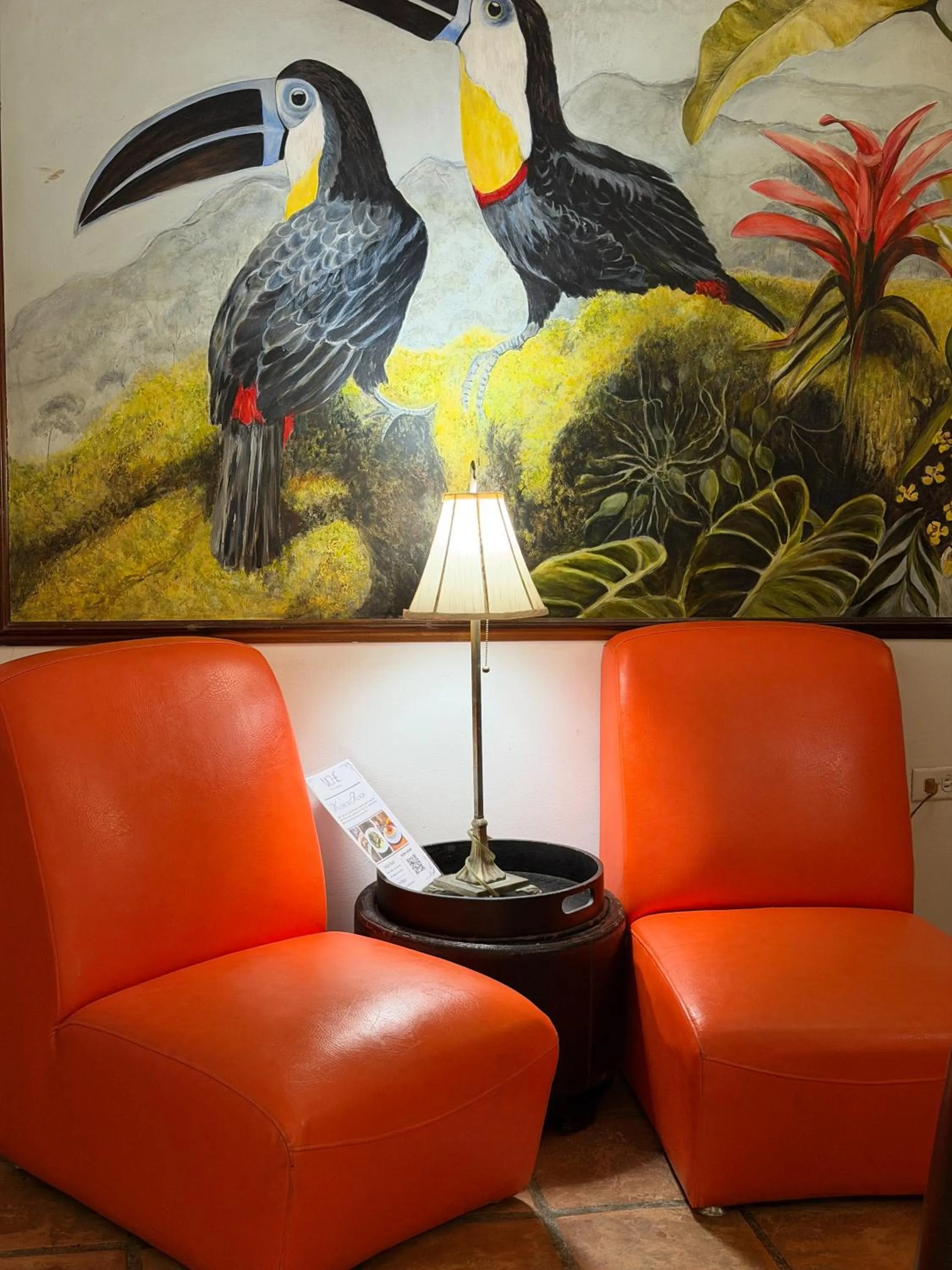 Seating area in Acacia Boutique Hotel