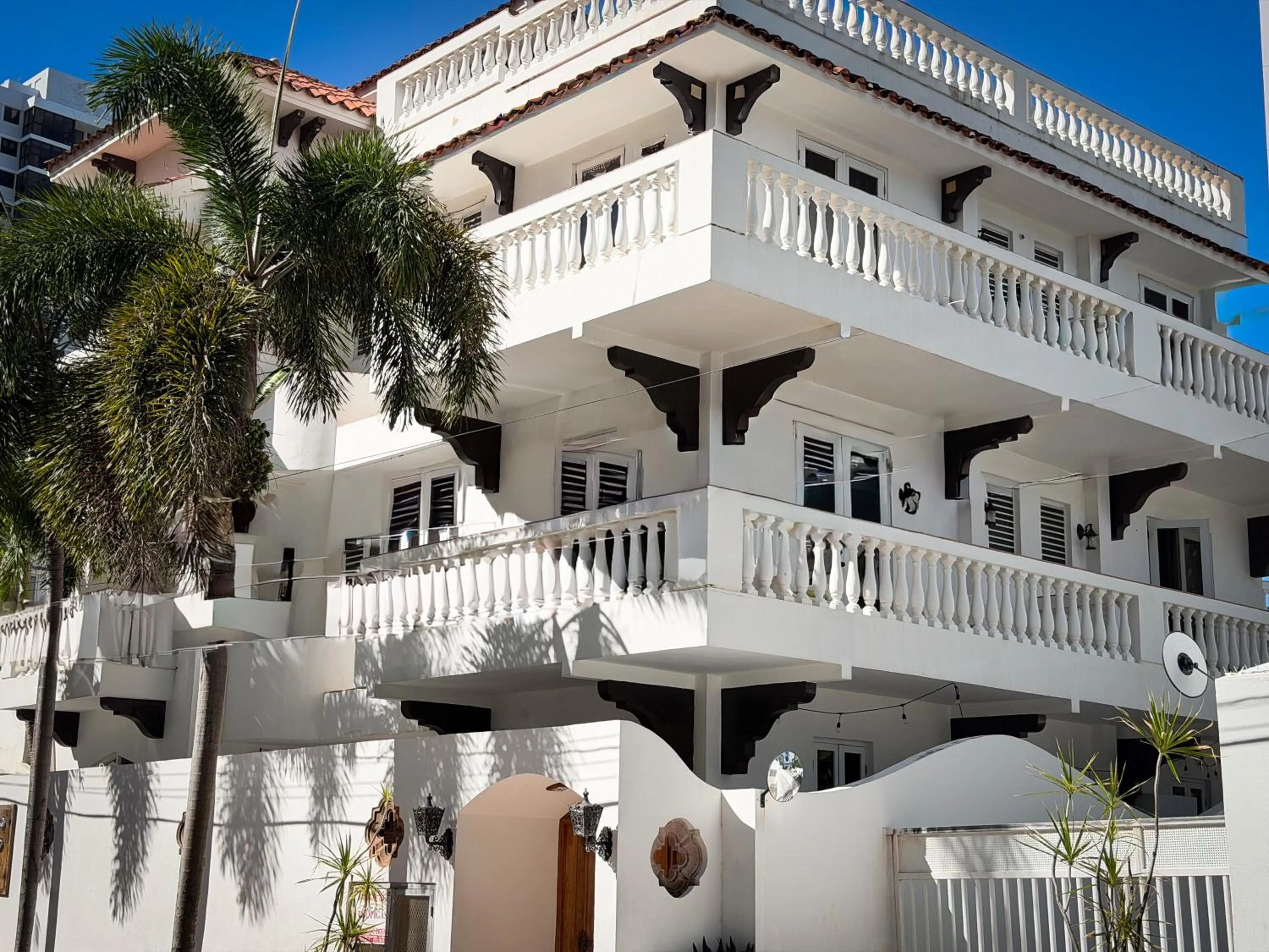 Property building in Acacia Boutique Hotel