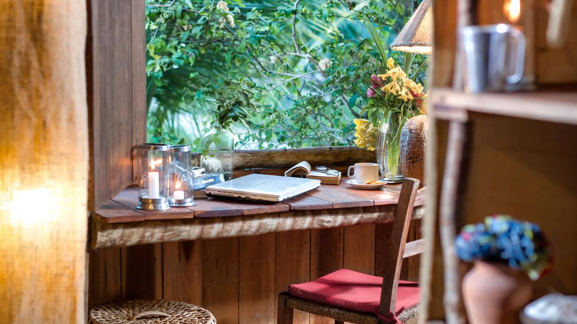 Seating area in Rancho Do Peixe