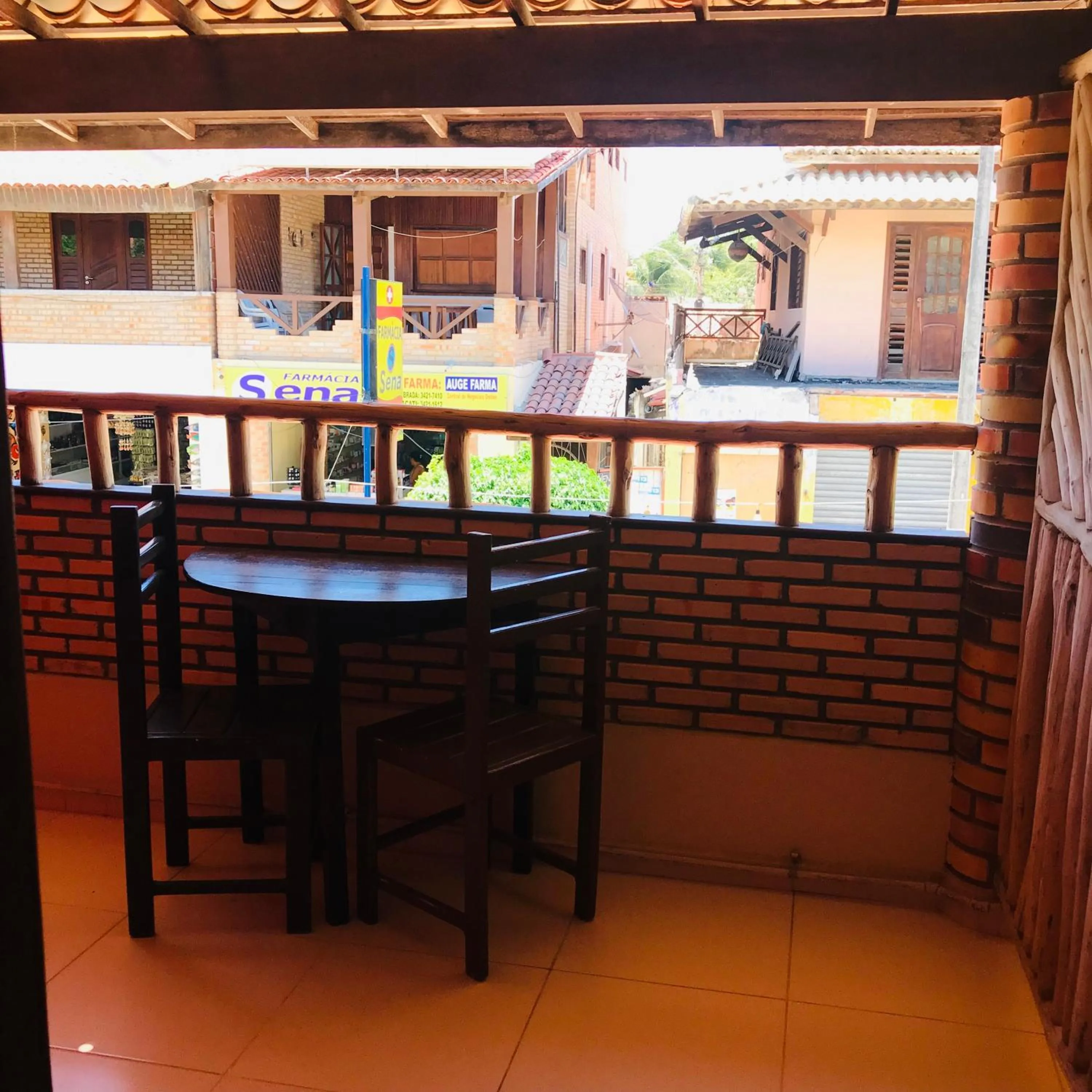Balcony/Terrace in Hotel Pousada Latitude