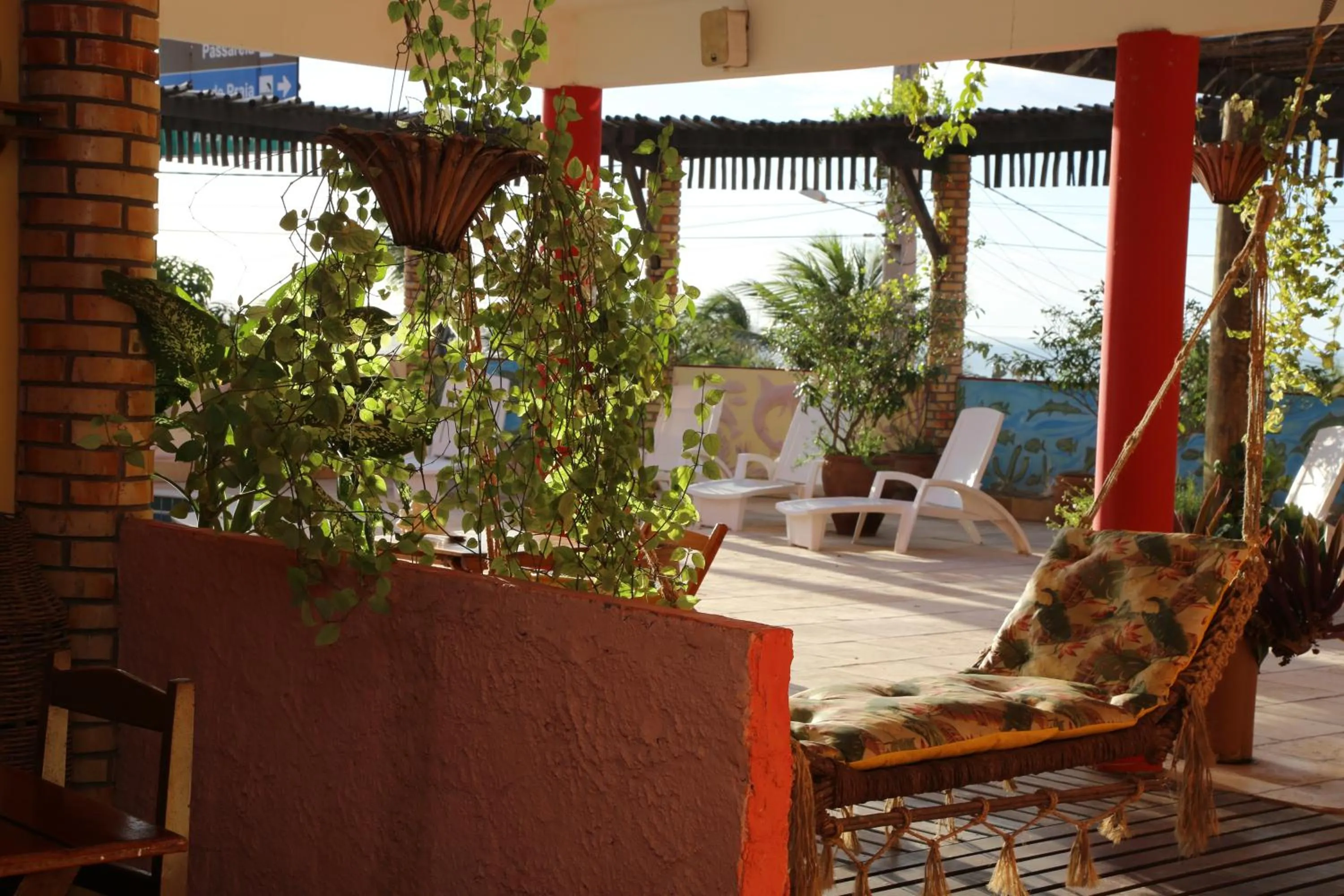 Swimming pool in Hotel Pousada Latitude