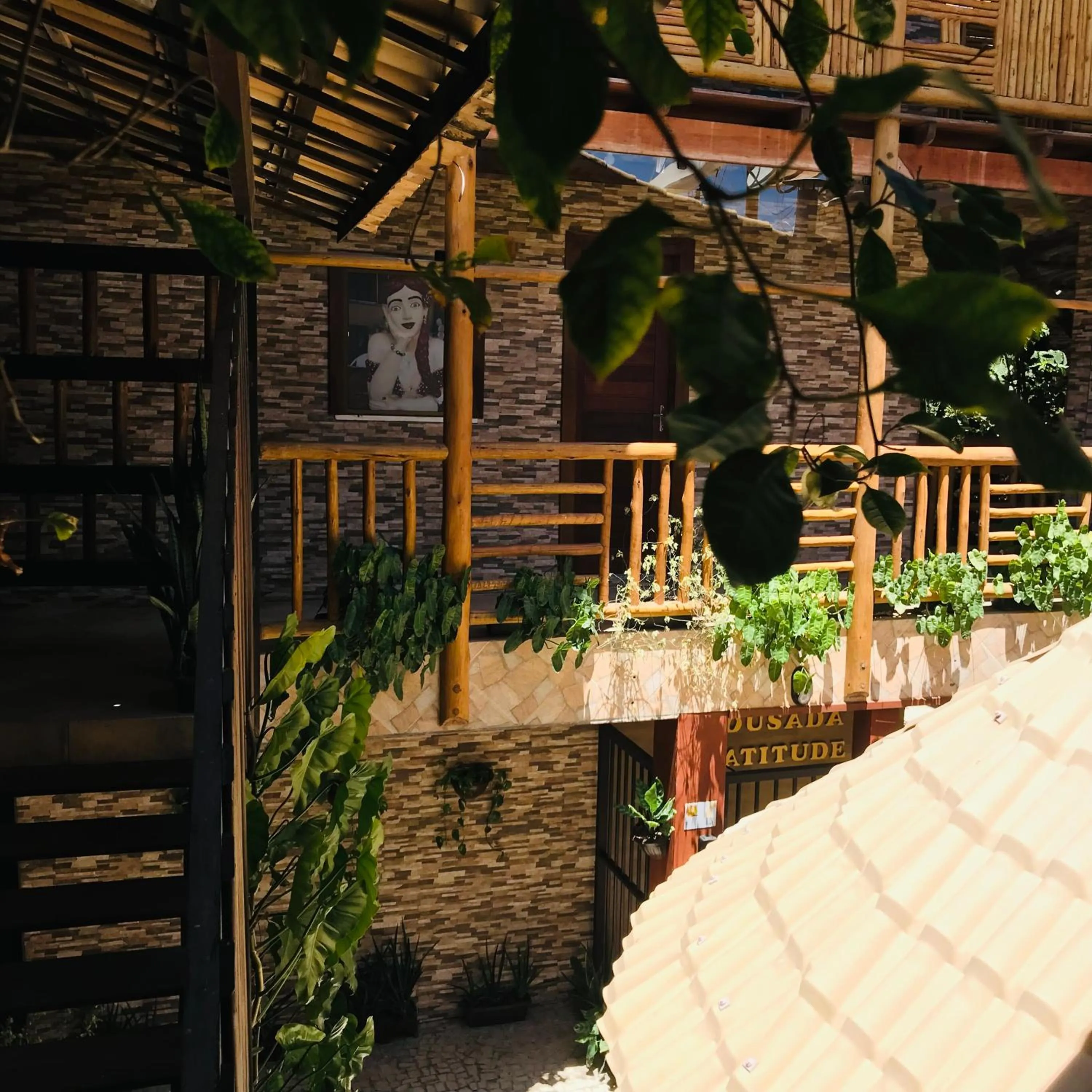 Garden in Hotel Pousada Latitude