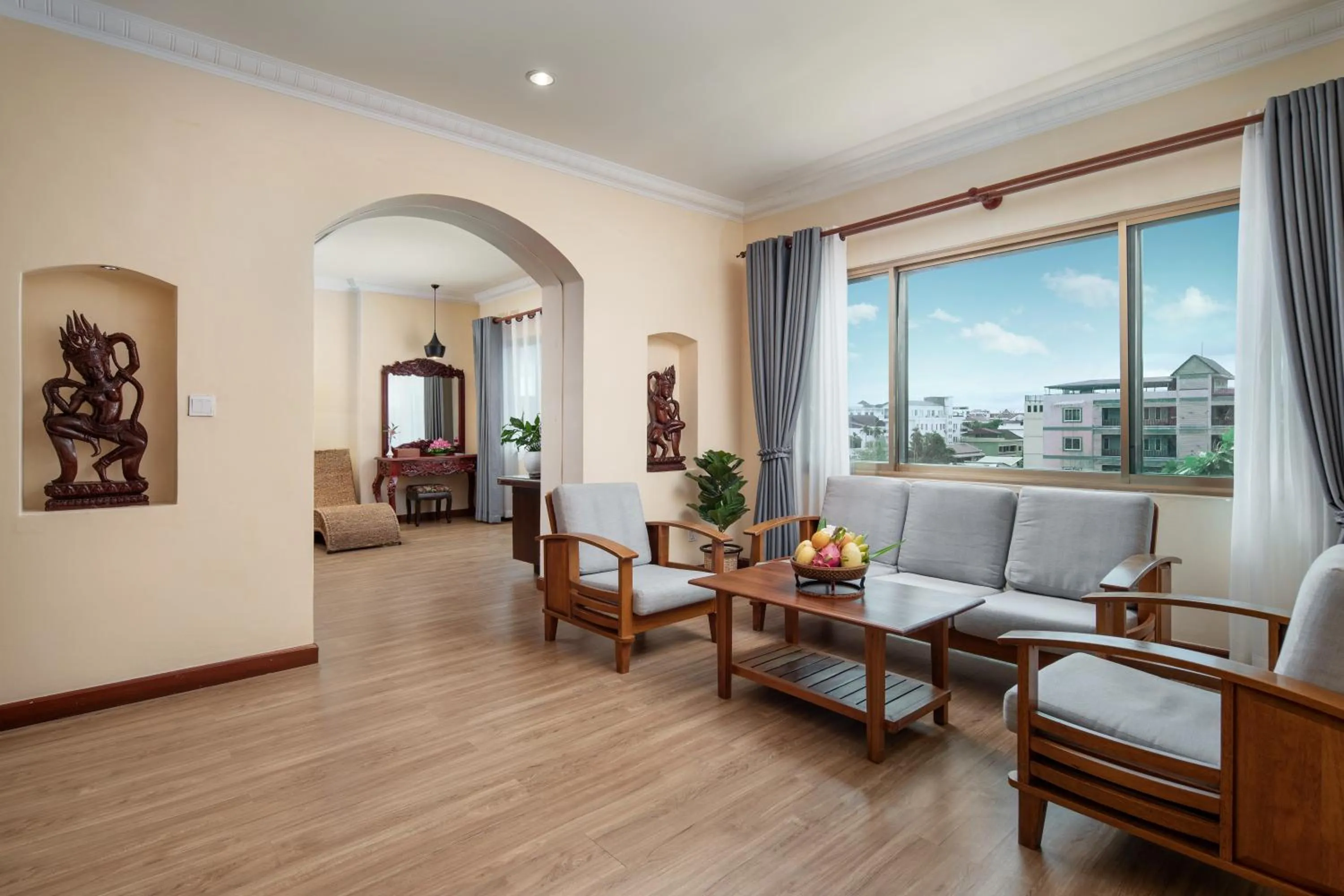 Living room in Baitong Heritage Hotel