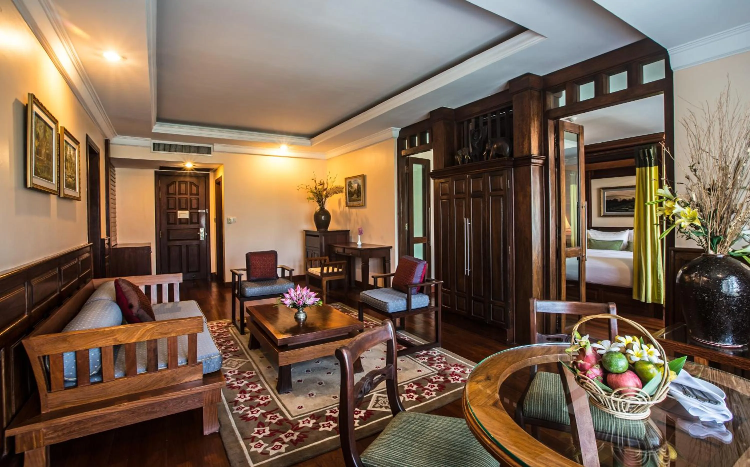 Living room in Prince Angkor Hotel & Spa