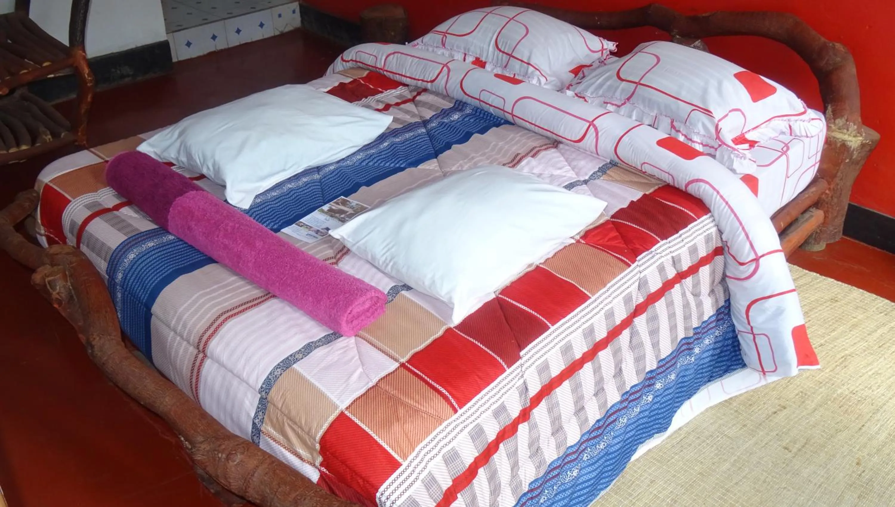 Bed in Kivu Beach Garden