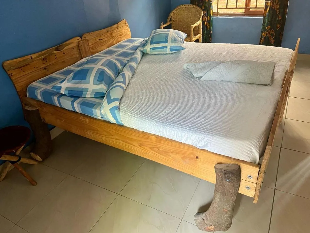 Bed in Kivu Beach Garden