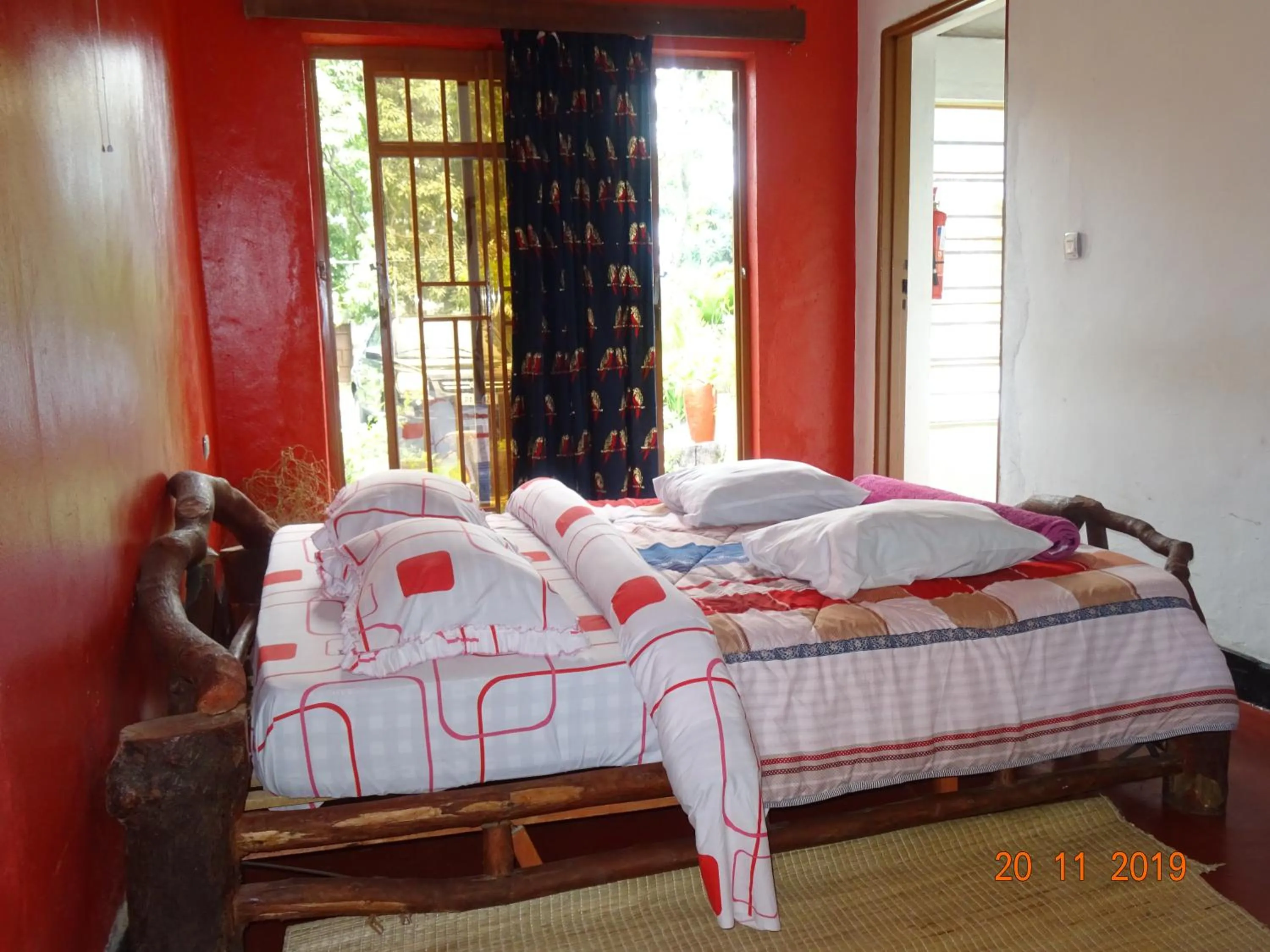 Bed in Kivu Beach Garden