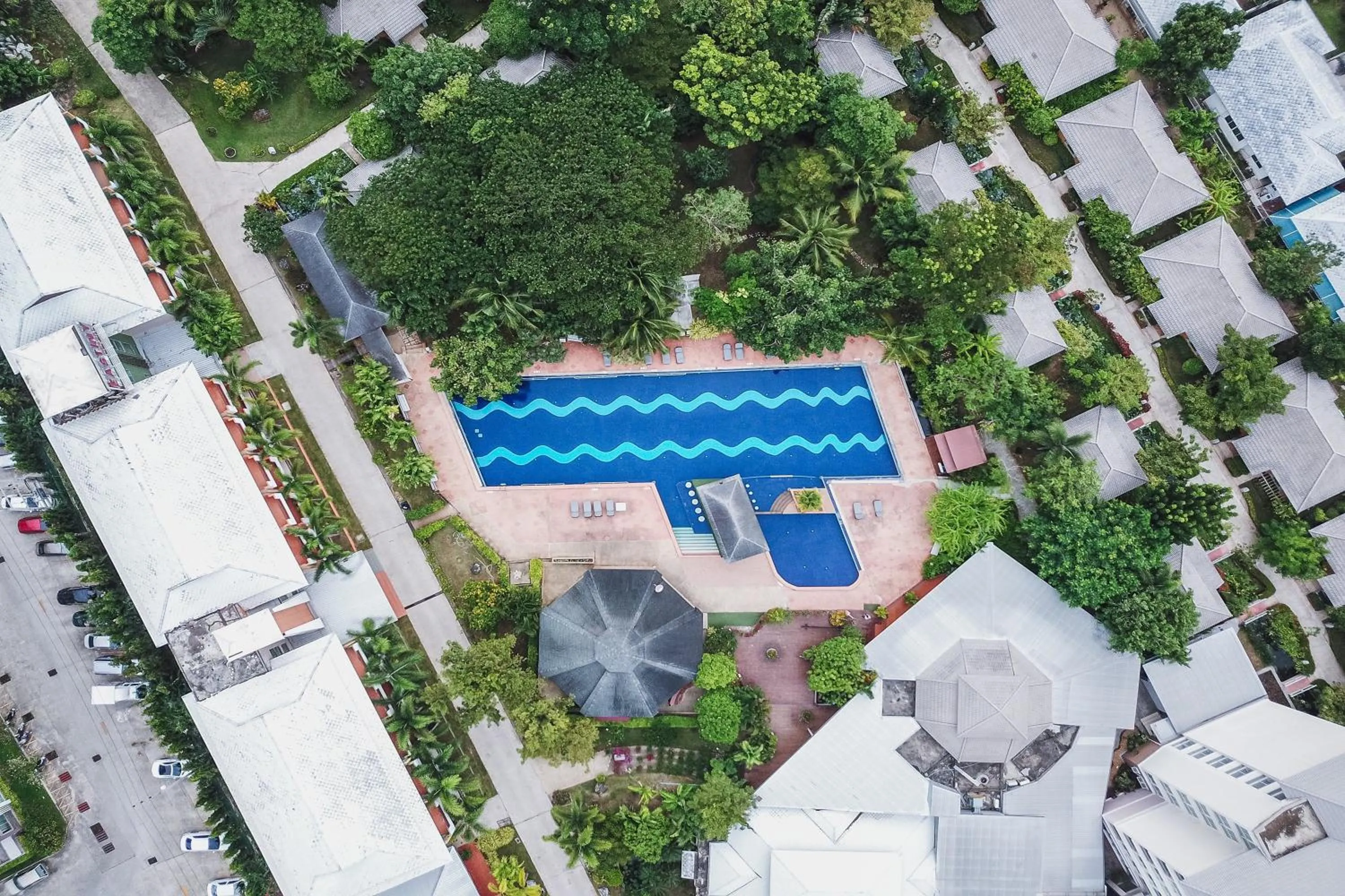 Bird's eye view in Eastiny Resort & Spa