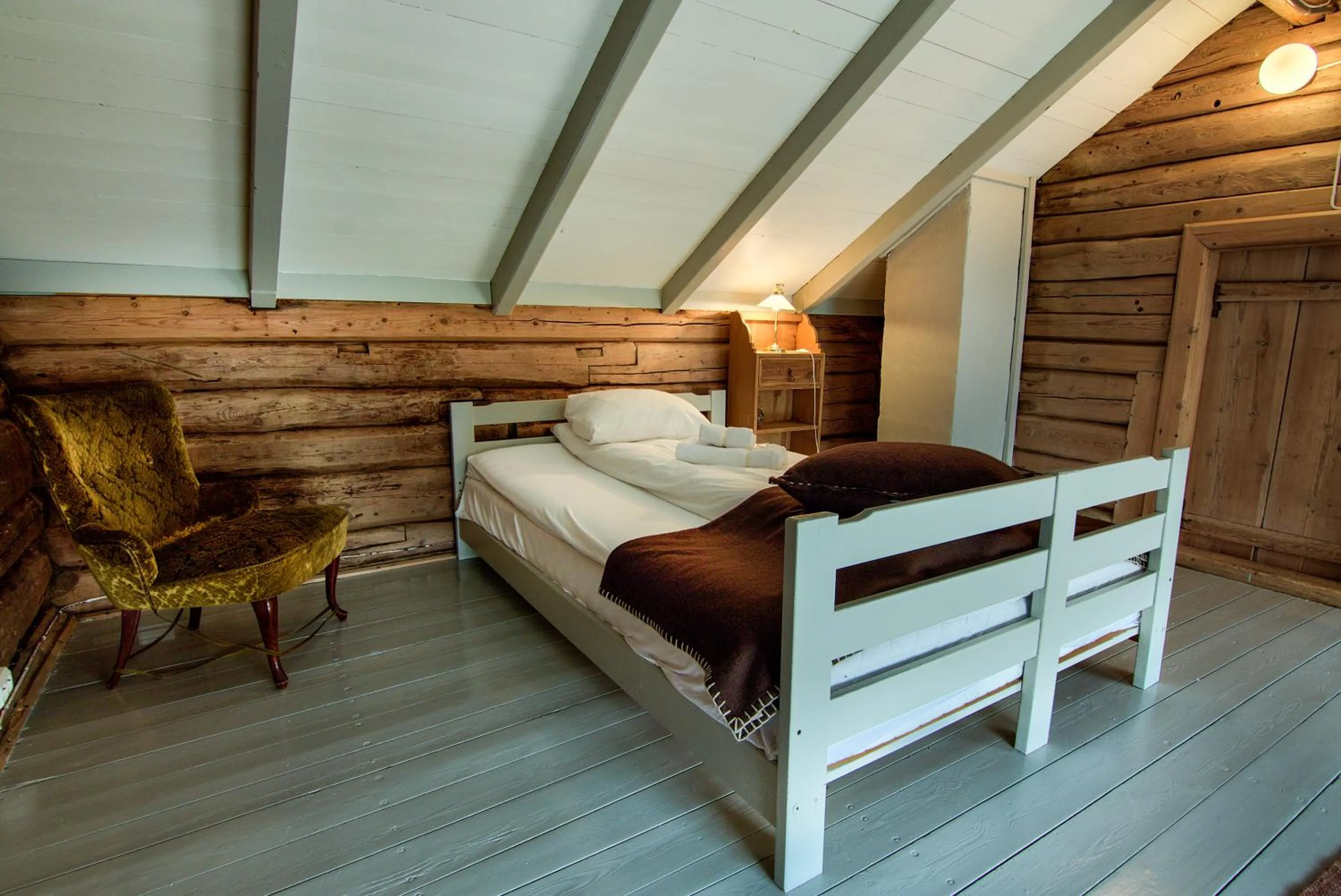 Bedroom, Bed in Håholmen - by Classic Norway Hotels