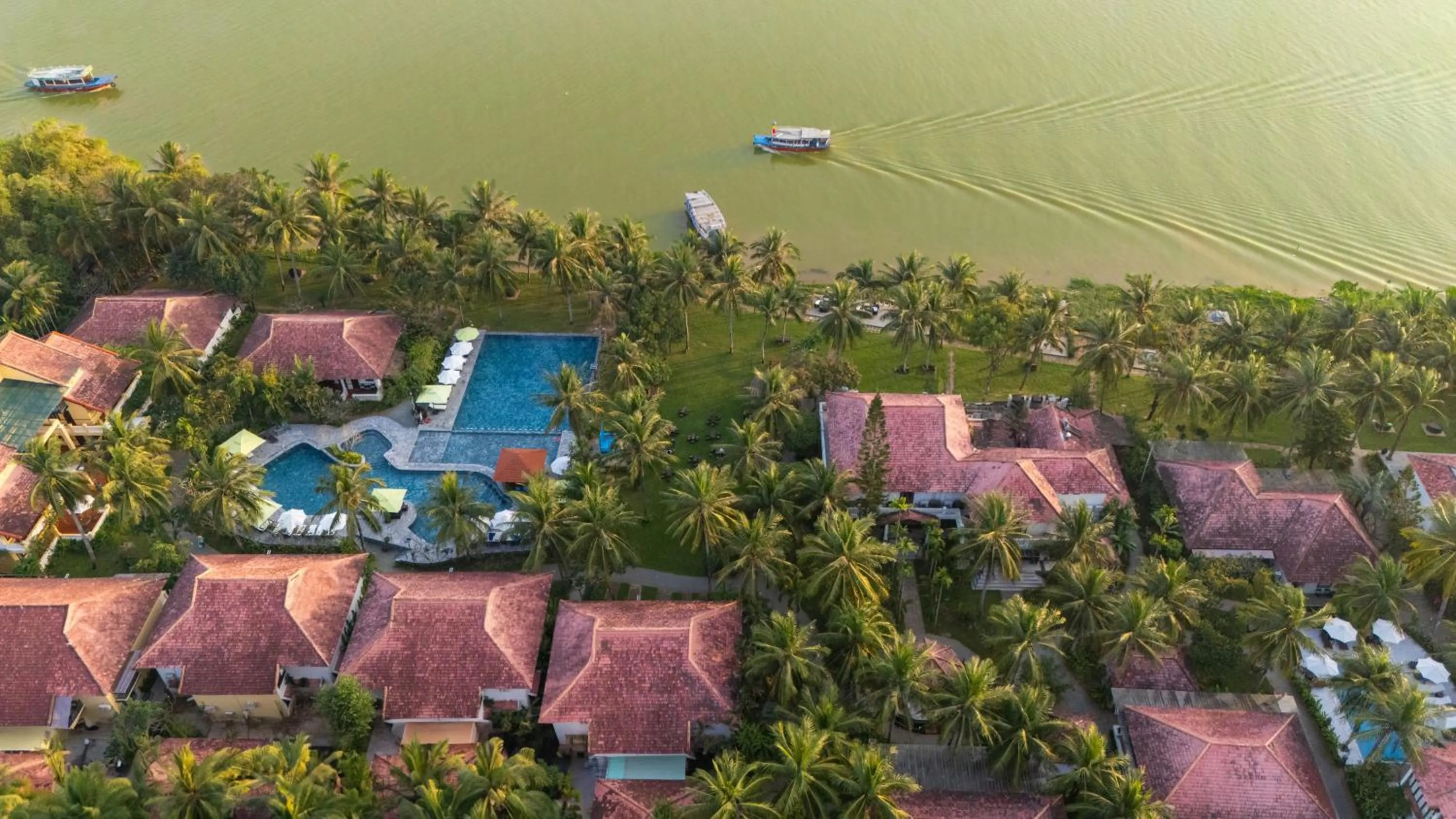 Natural landscape in Vinh Hung Riverside Resort & Spa