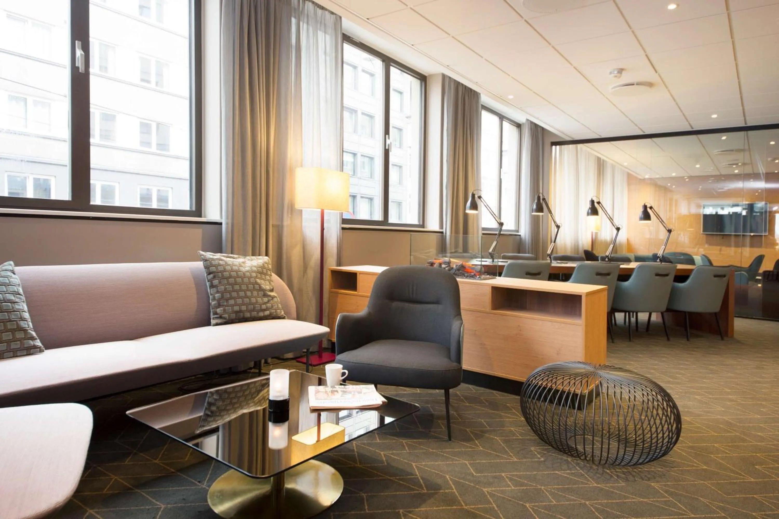 Lobby or reception in Scandic Solli