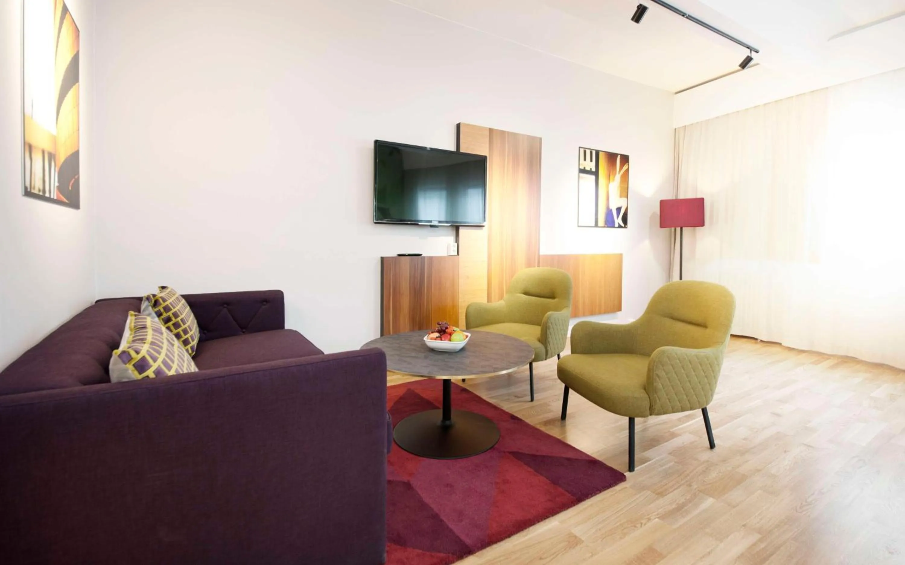 Bedroom in Scandic Solli