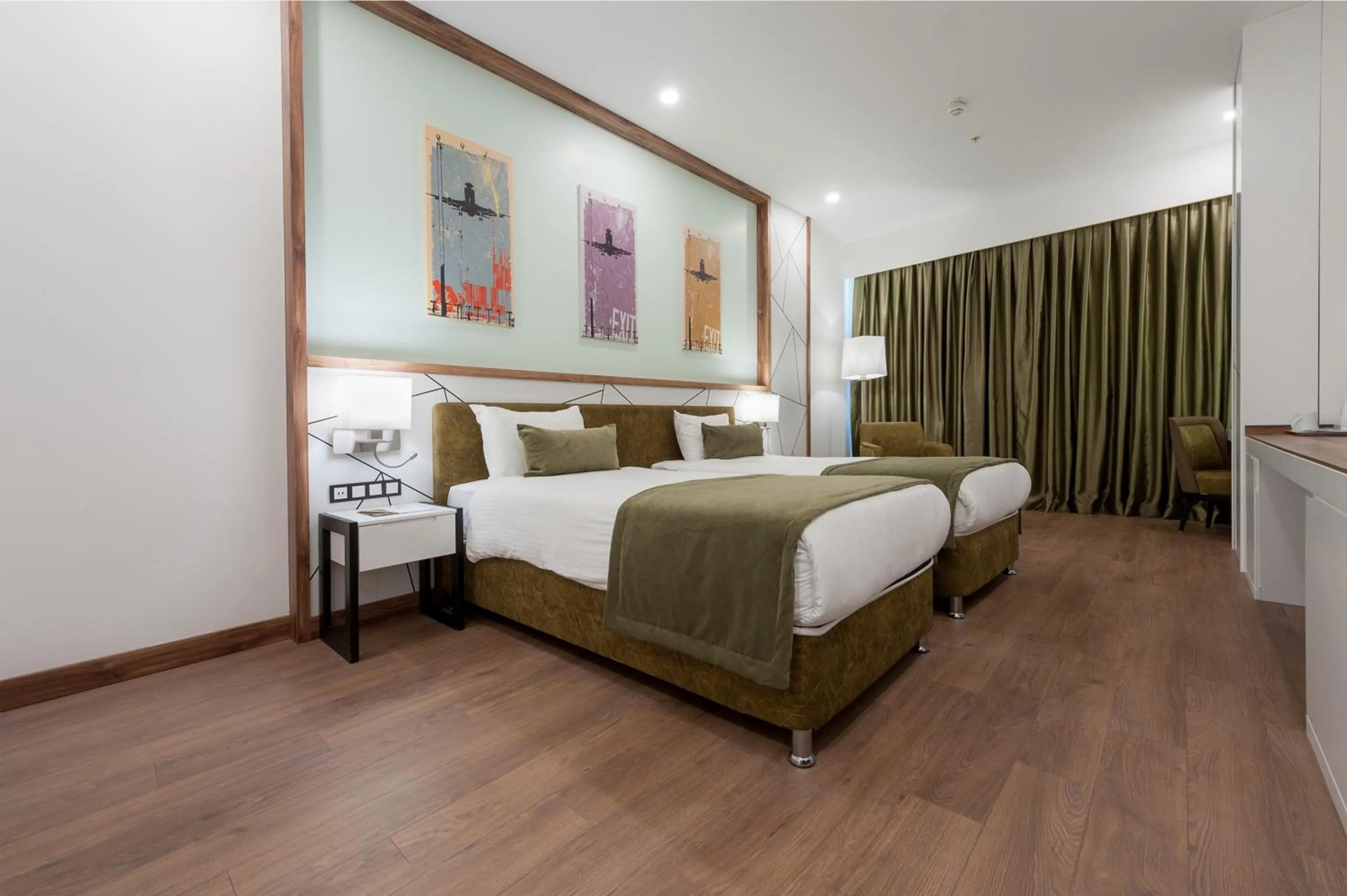 Bed in ISG Sabiha Gökçen Airport Hotel