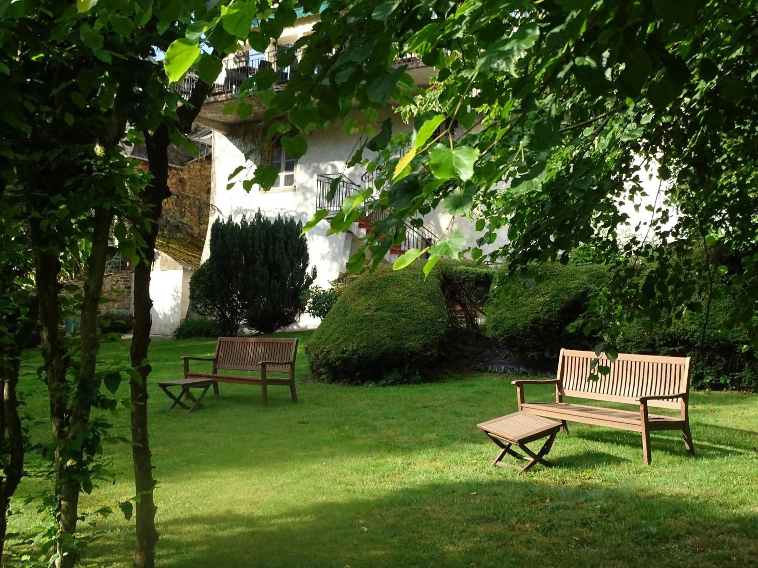 Garden in Hôtel Ambroise