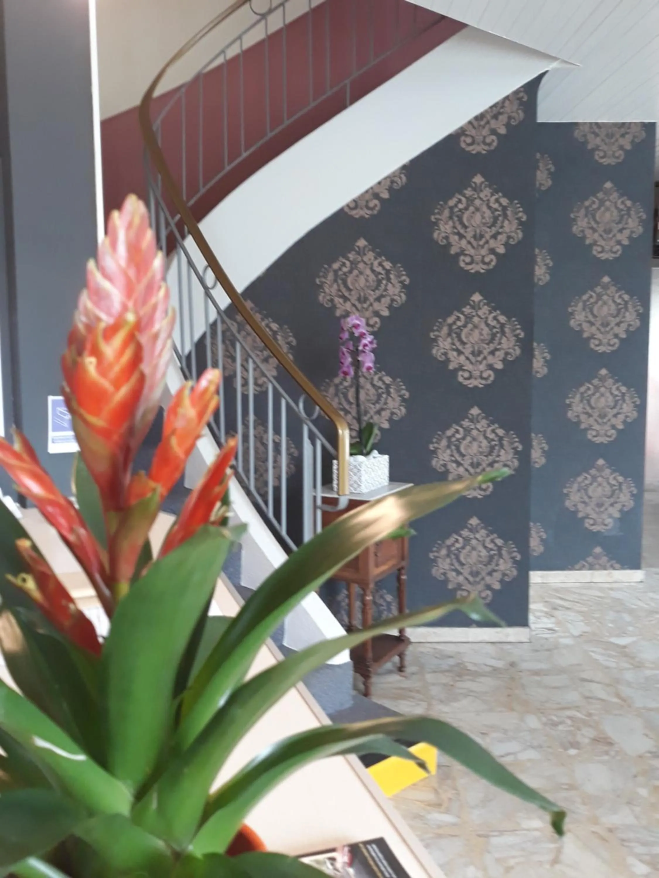 Lobby or reception in Hôtel Ambroise