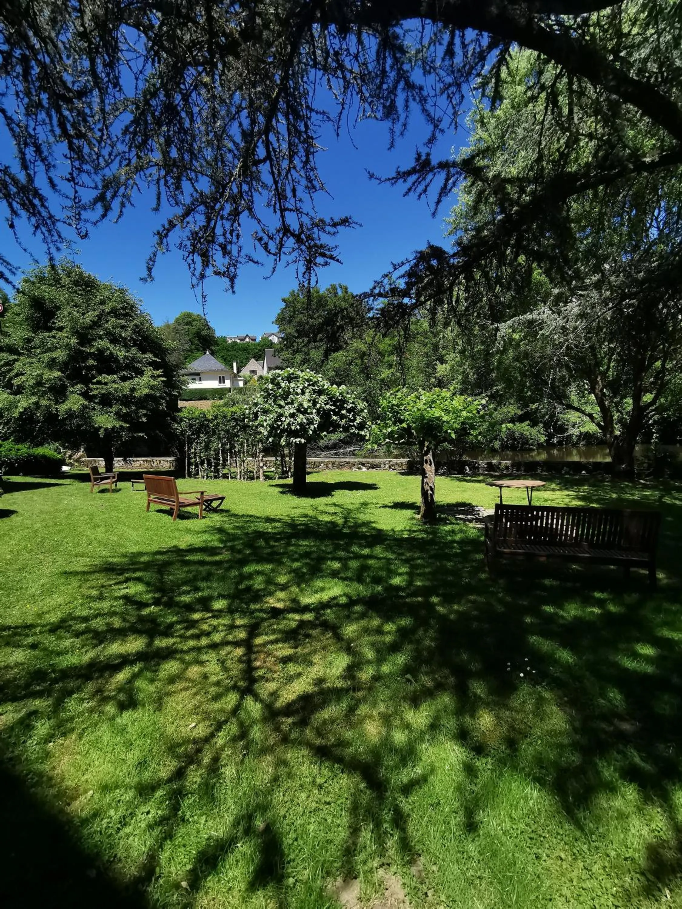 Garden in Hôtel Ambroise