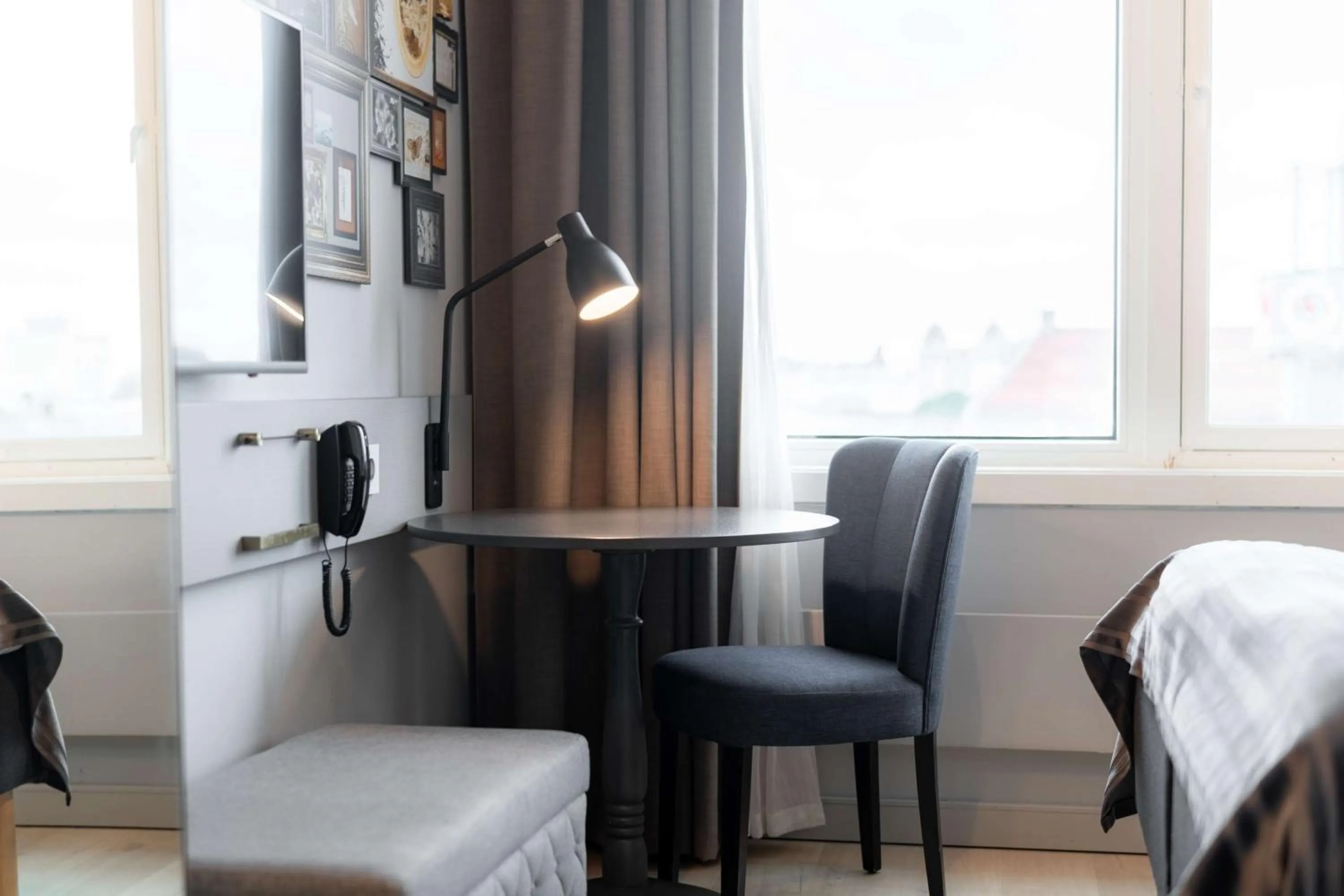 Bedroom in Scandic Byporten