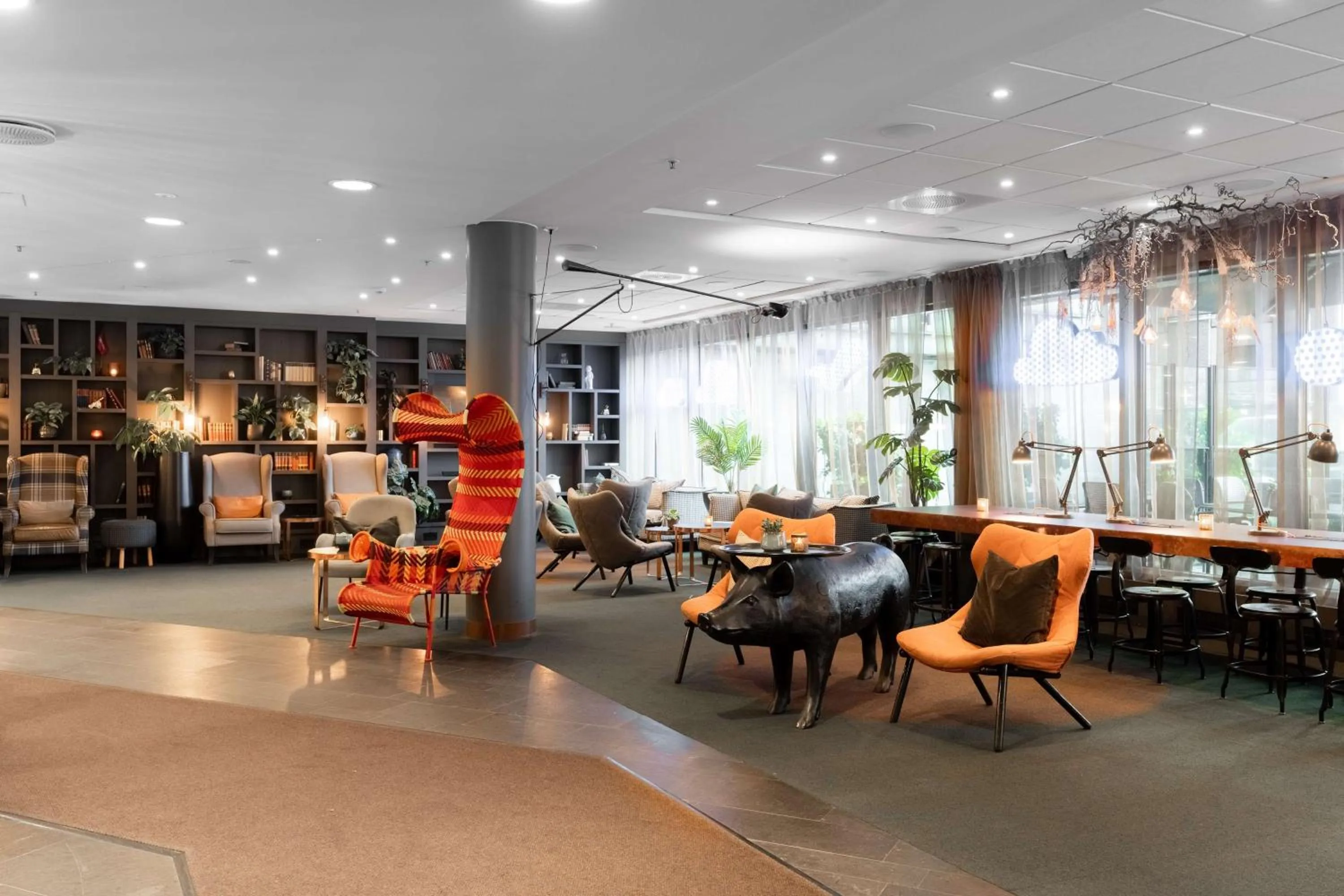 Lobby or reception in Scandic Byporten