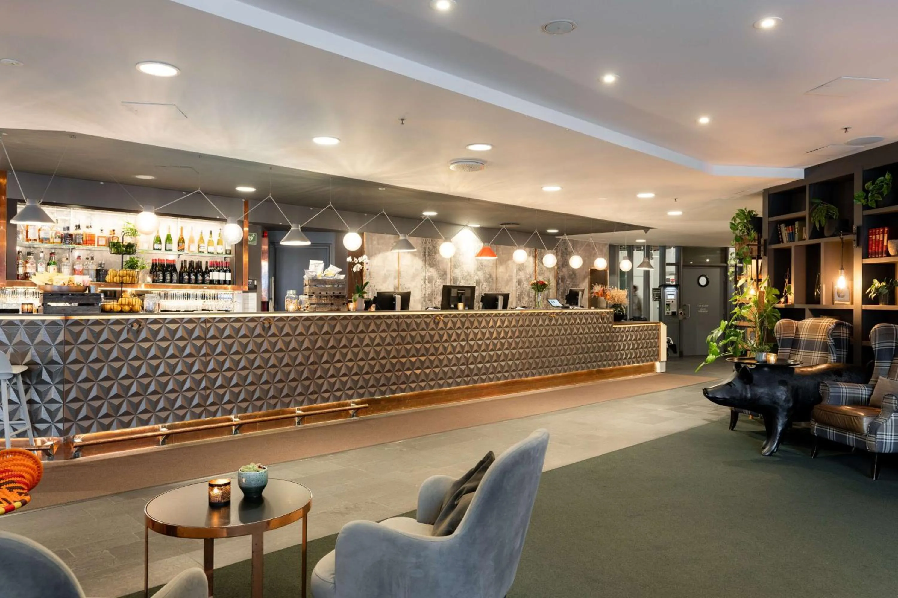 Lobby or reception in Scandic Byporten
