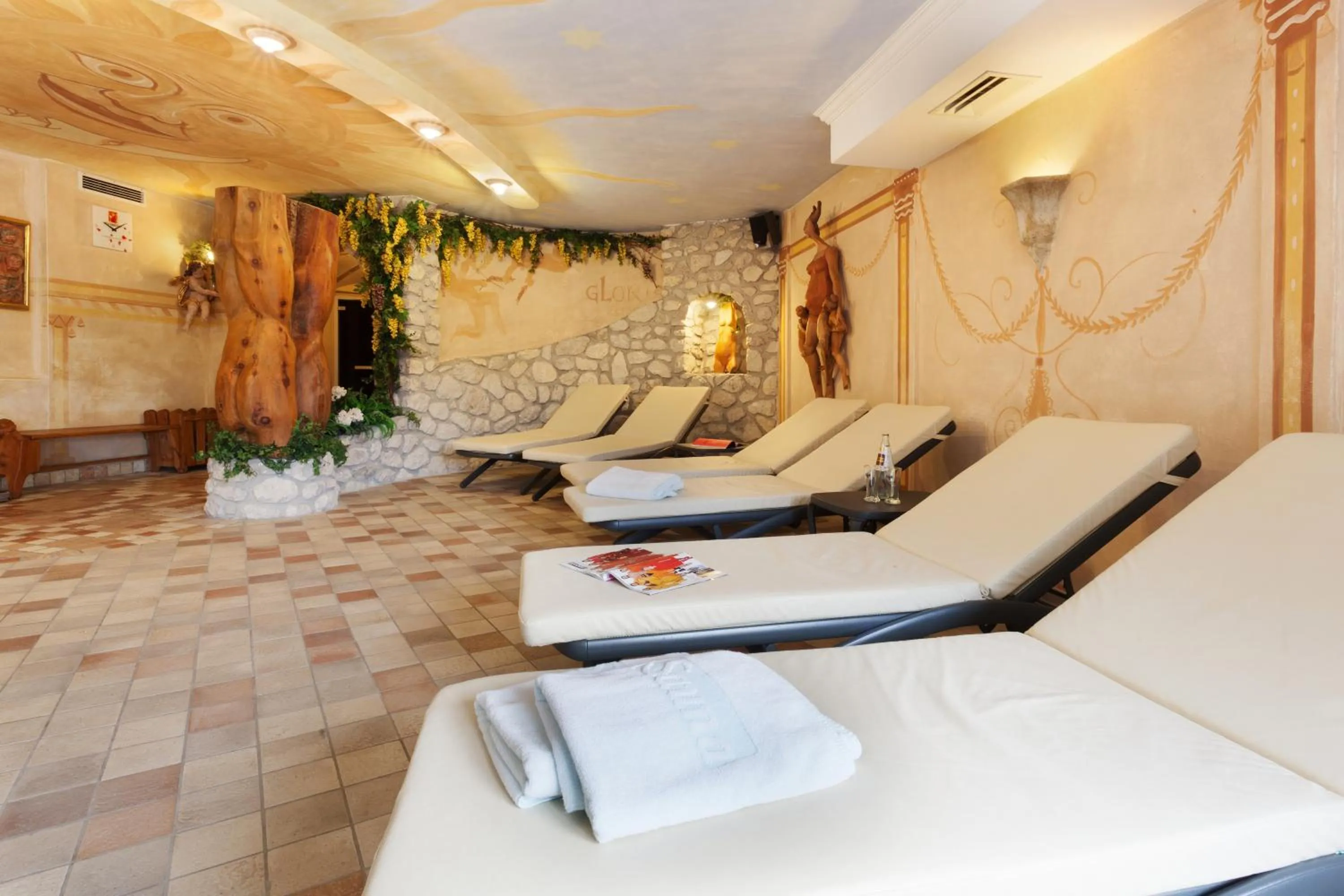 Spa and wellness centre/facilities in Hotel Ansitz Jakoberhof