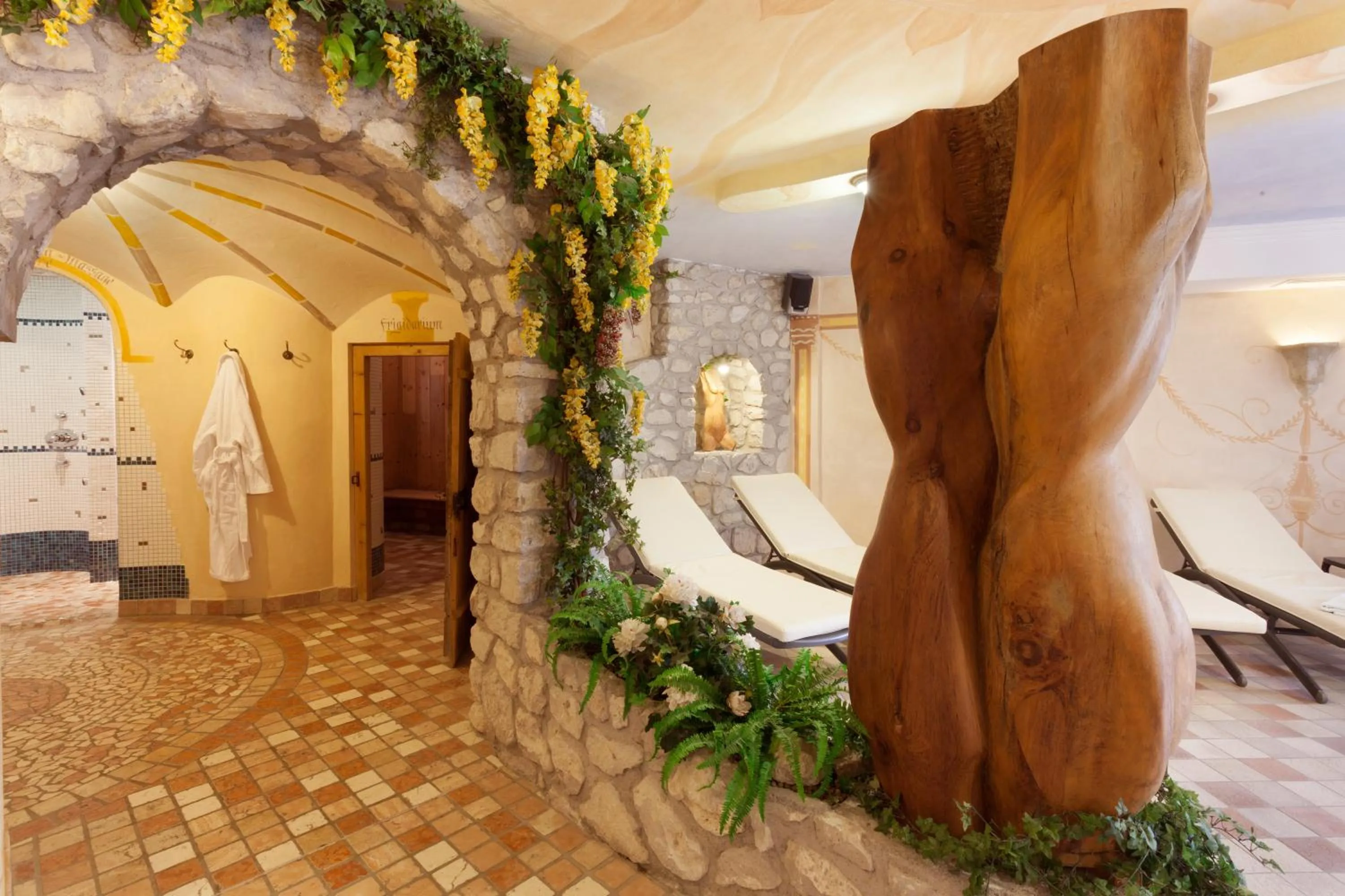 Spa and wellness centre/facilities in Hotel Ansitz Jakoberhof