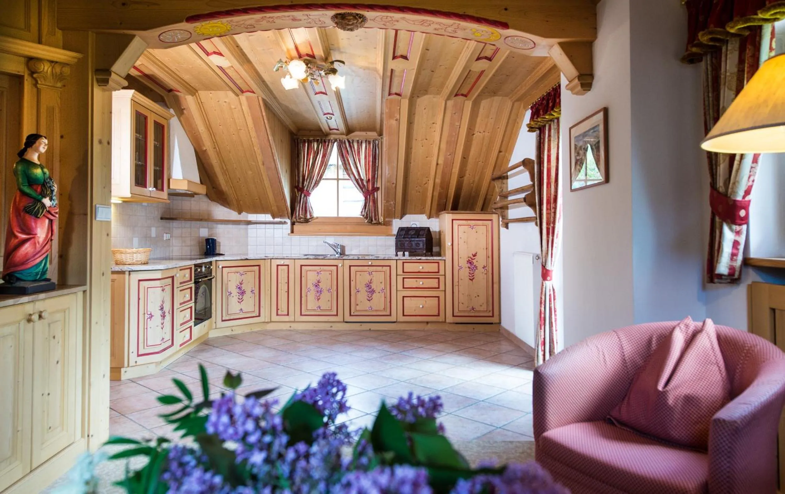 Decorative detail in Hotel Ansitz Jakoberhof