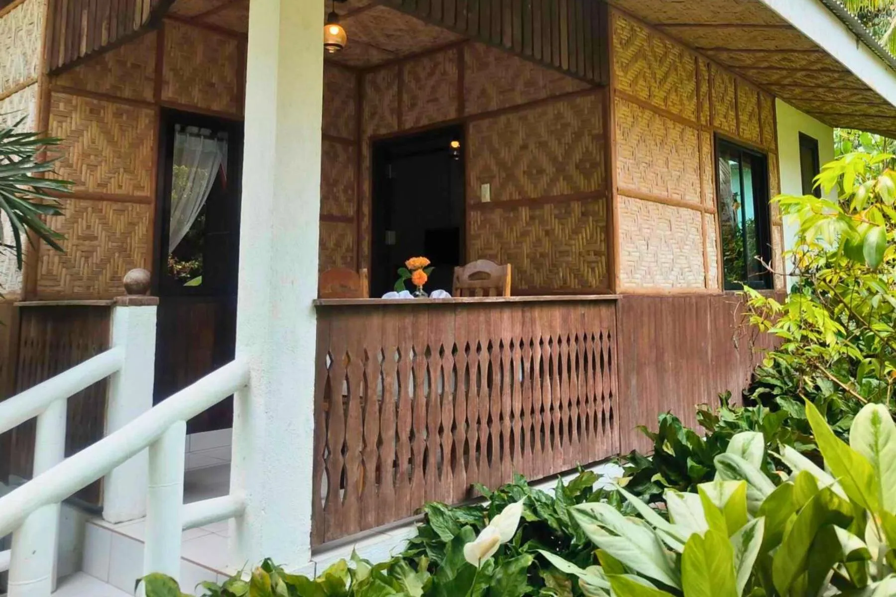 Balcony/Terrace in Hof Gorei Beach Resort Davao