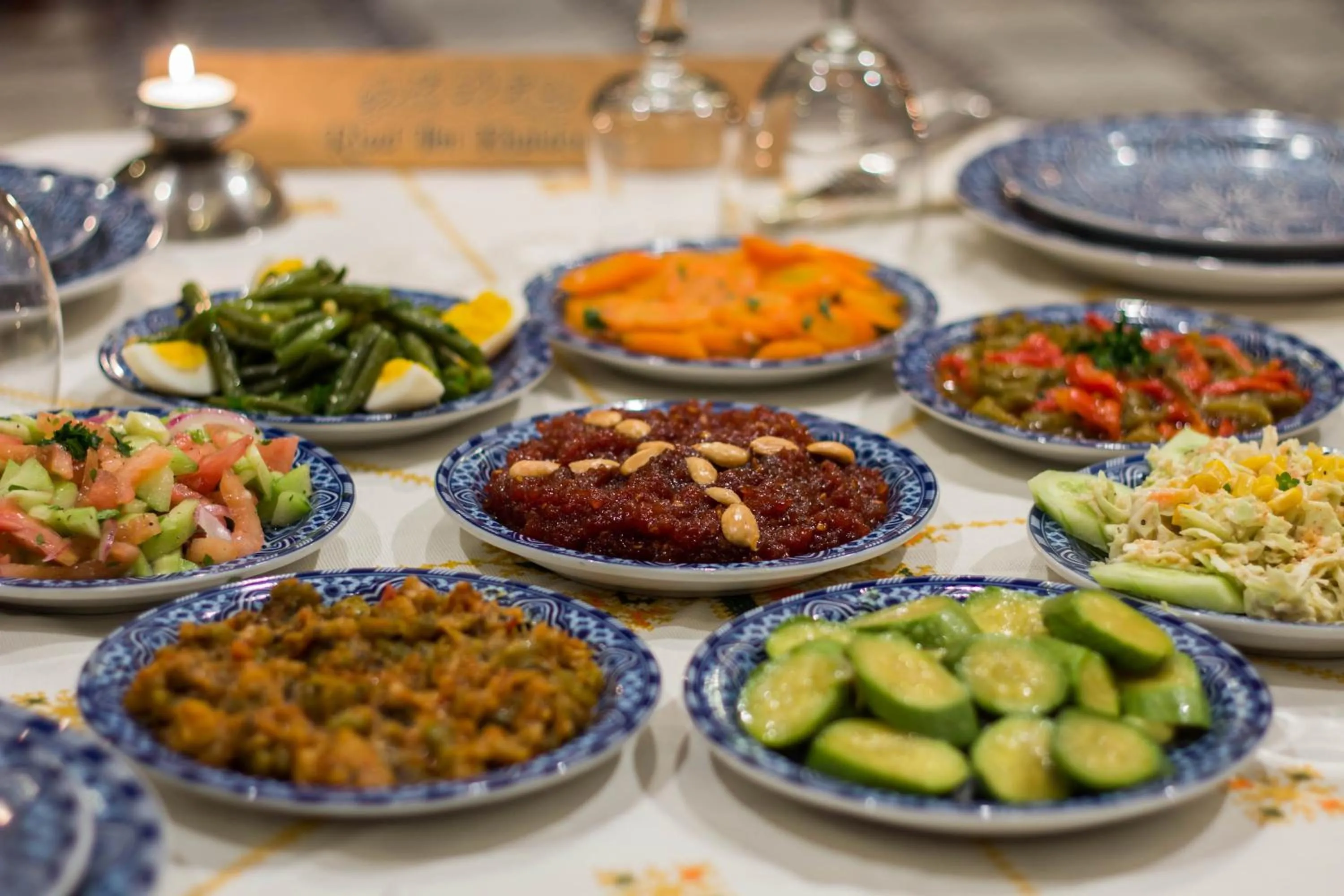 Dinner in Riad Ibn Khaldoun