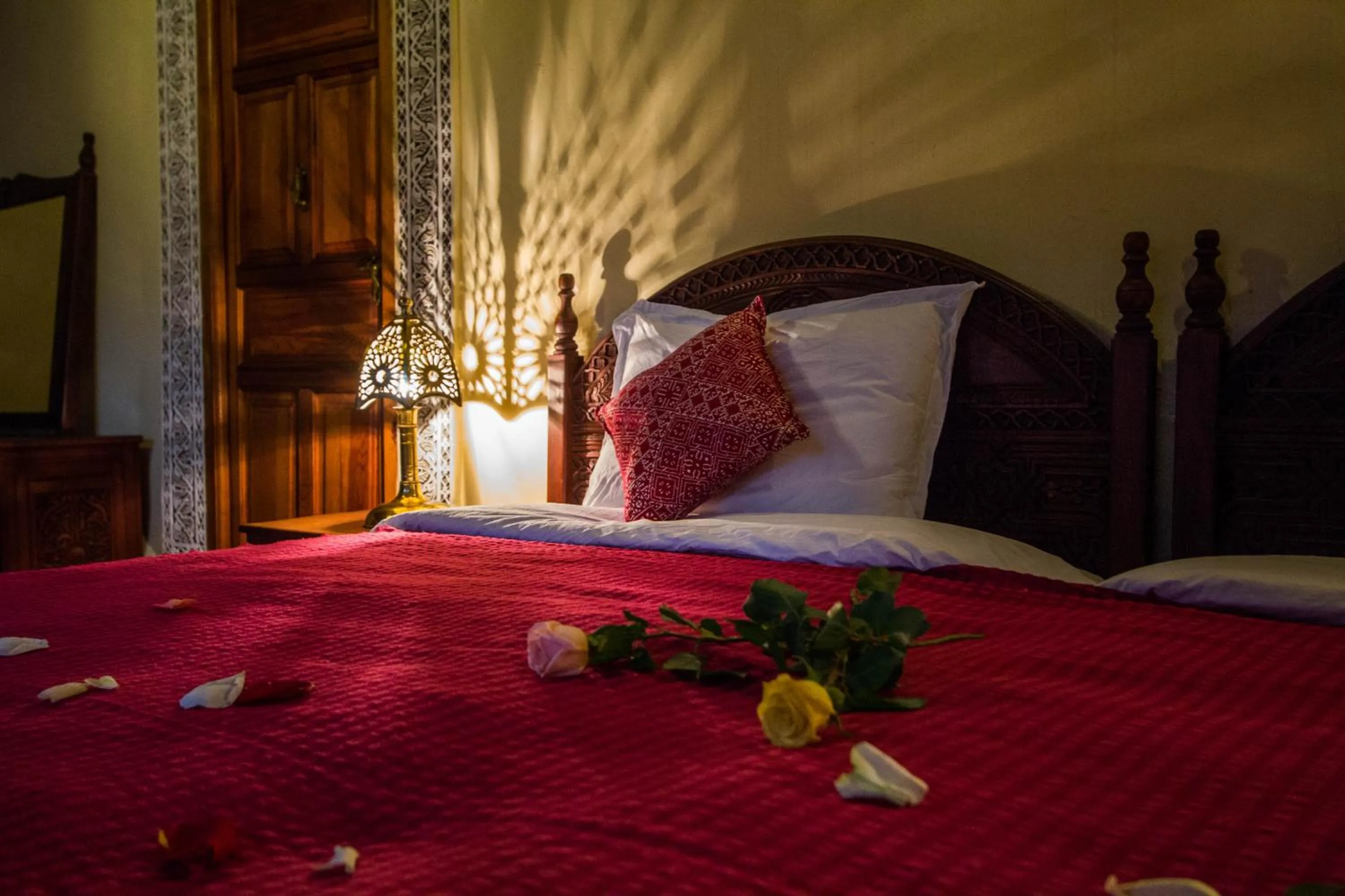 Bedroom, Bed in Riad Ibn Khaldoun