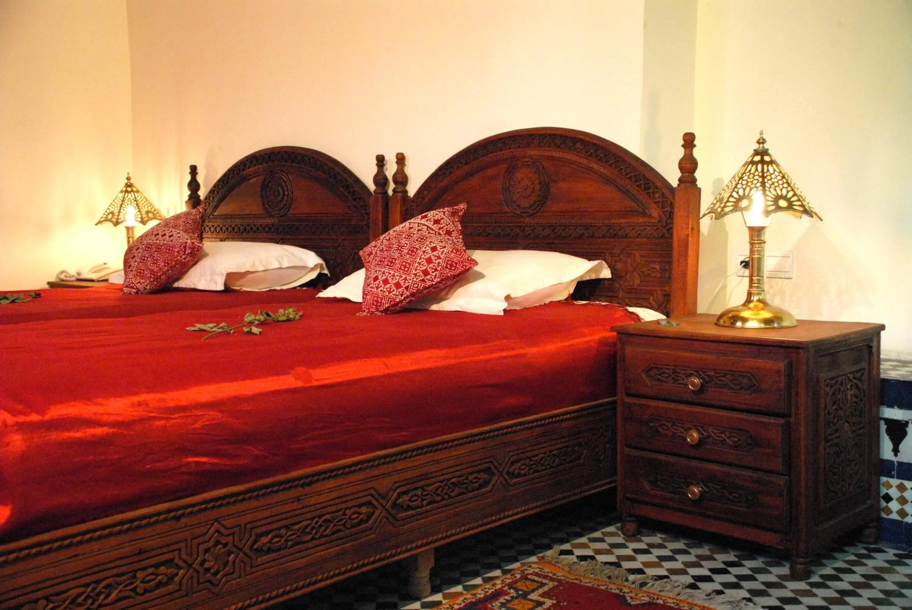 Bedroom, Bed in Riad Ibn Khaldoun