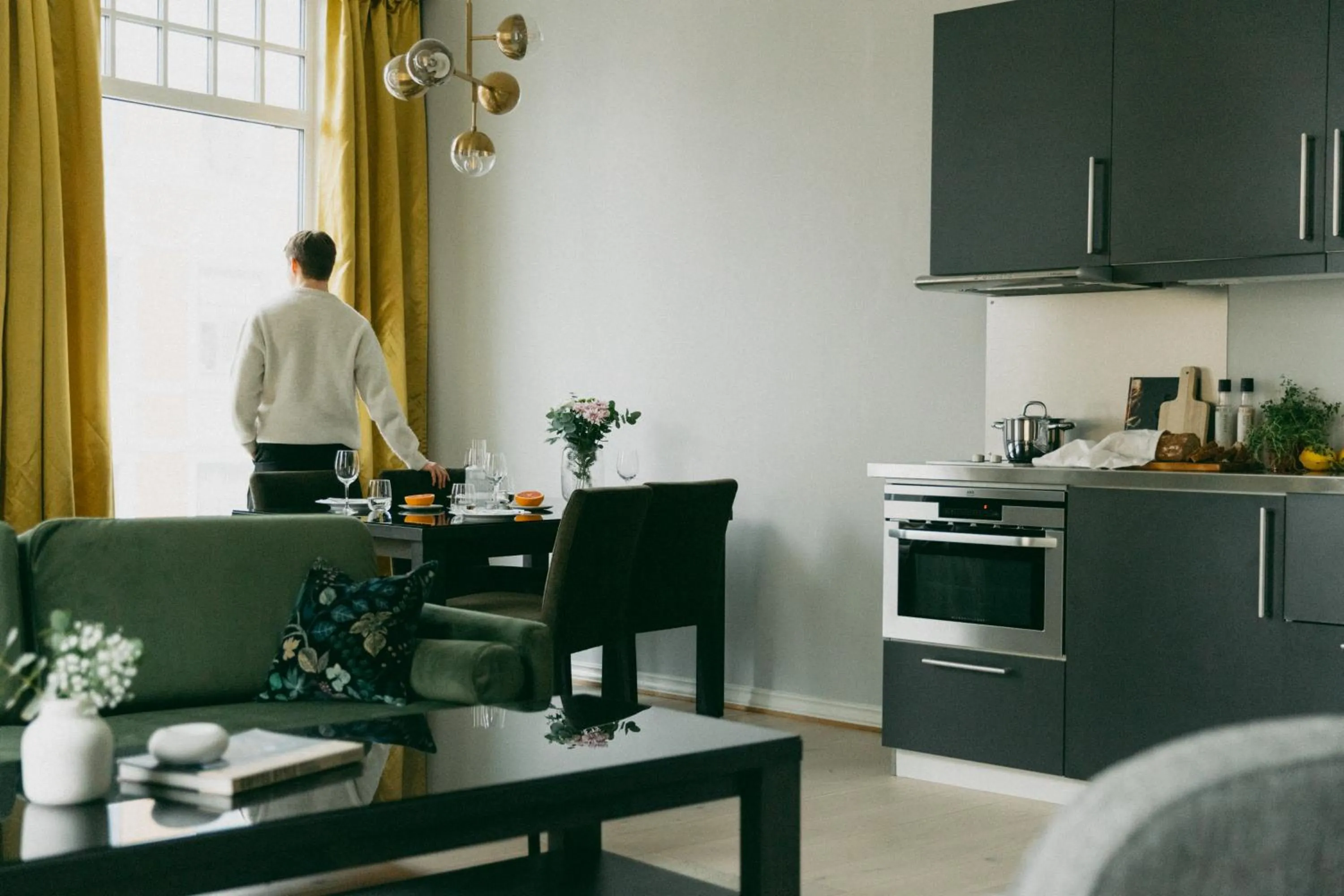 Seating area in Frogner House - Skovveien