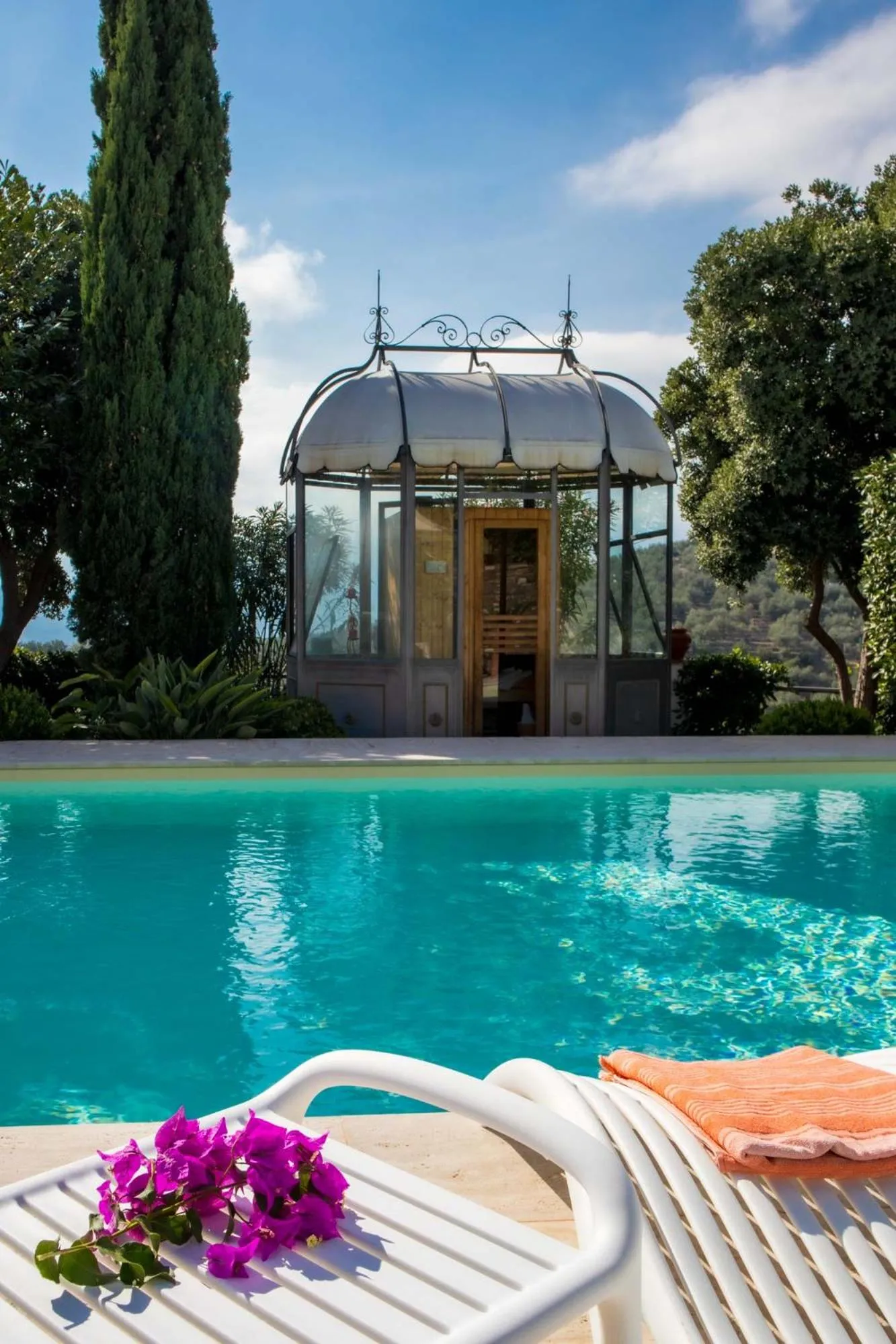 Hot Tub in Il Mirto B&B