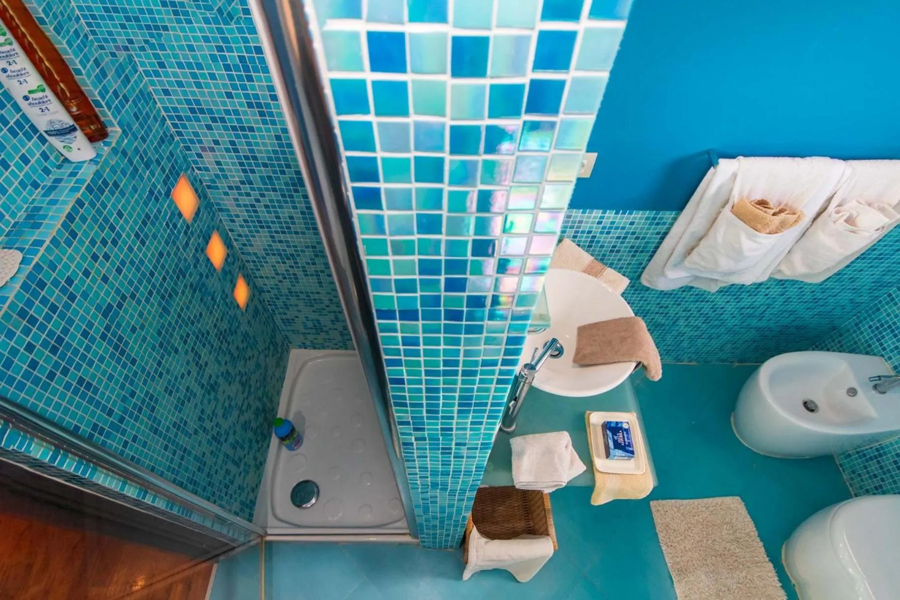 Shower in Il Mirto B&B