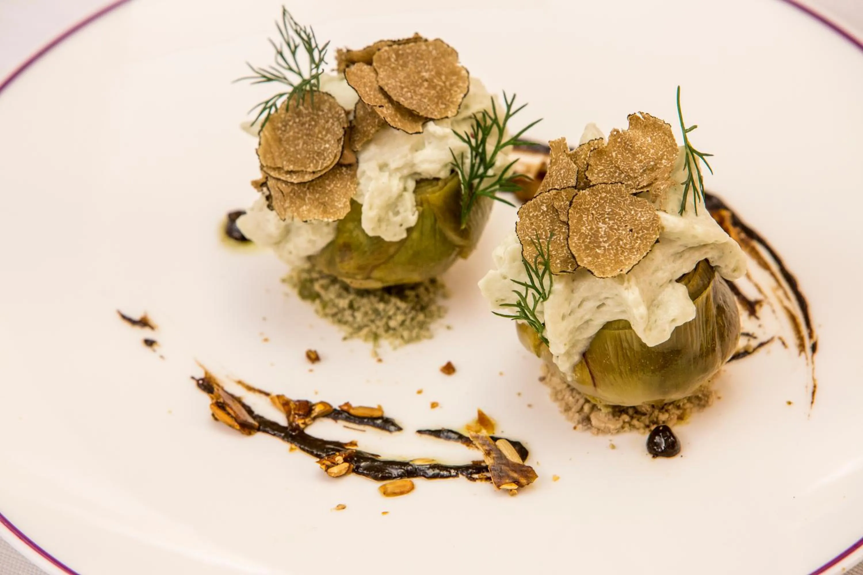 Dinner in Hotel Hermitage Relais & Châteaux