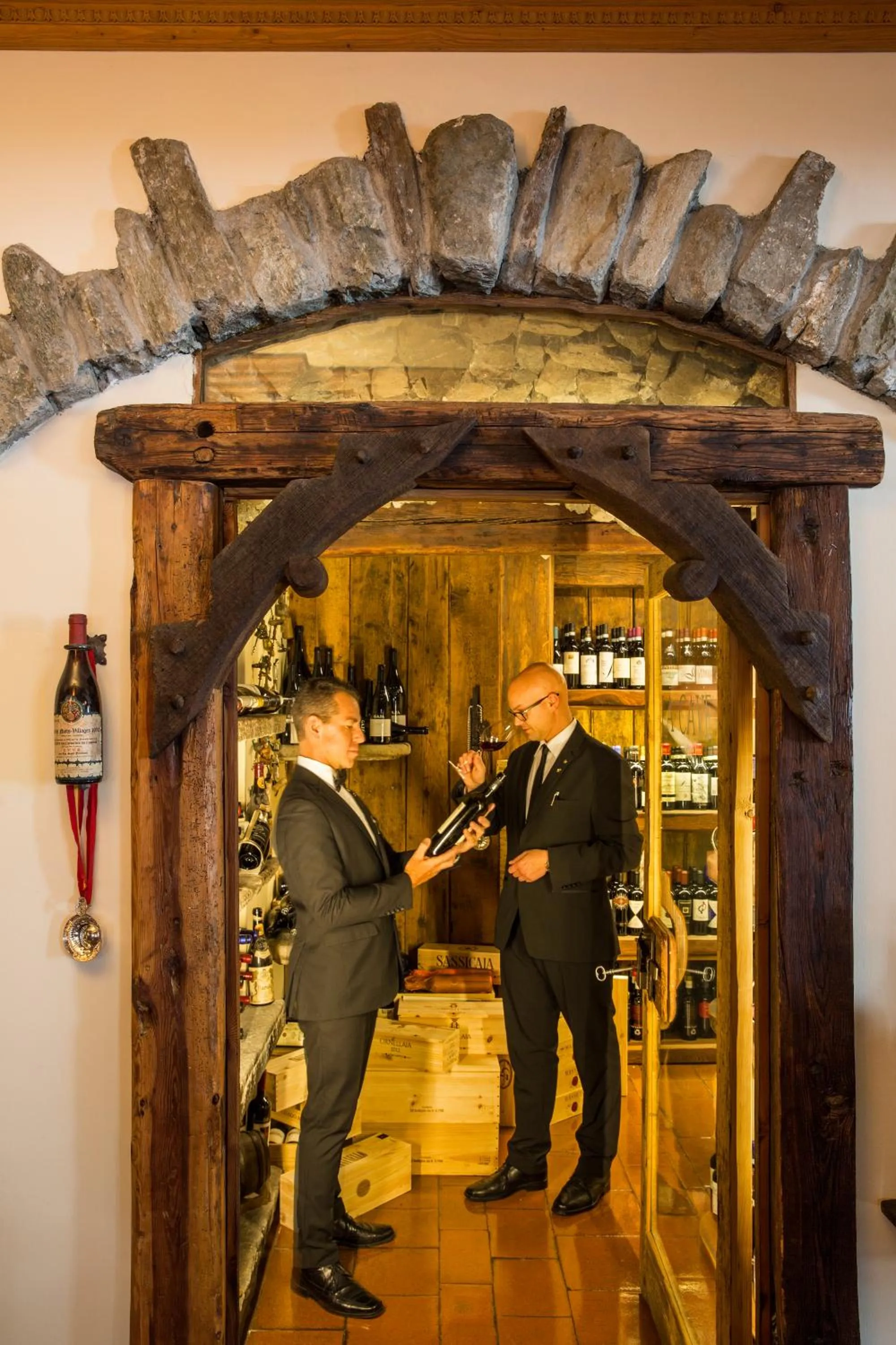 Guests in Hotel Hermitage Relais & Châteaux