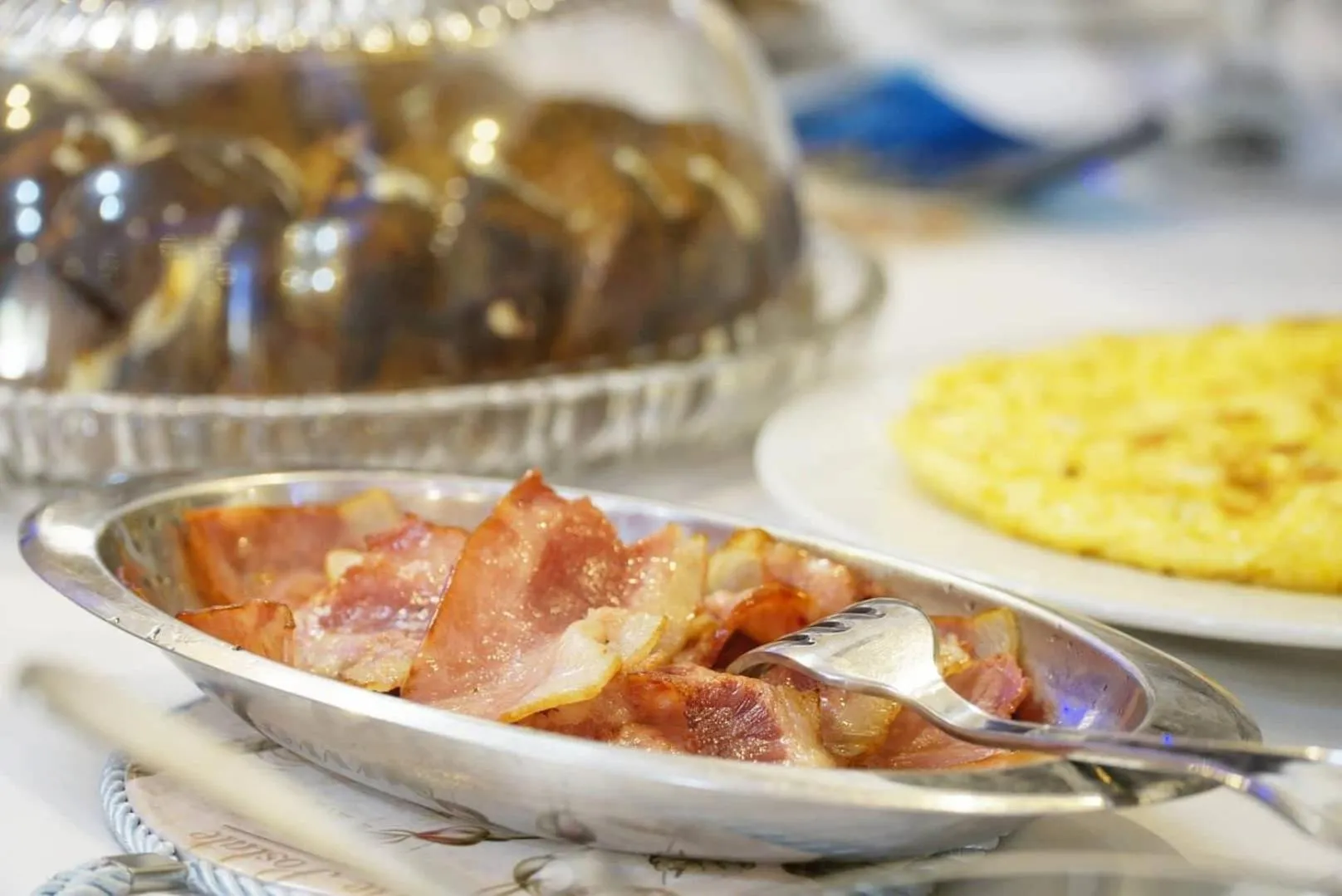 Food close-up in ''EPAVLIS boutique GALAXIDI''