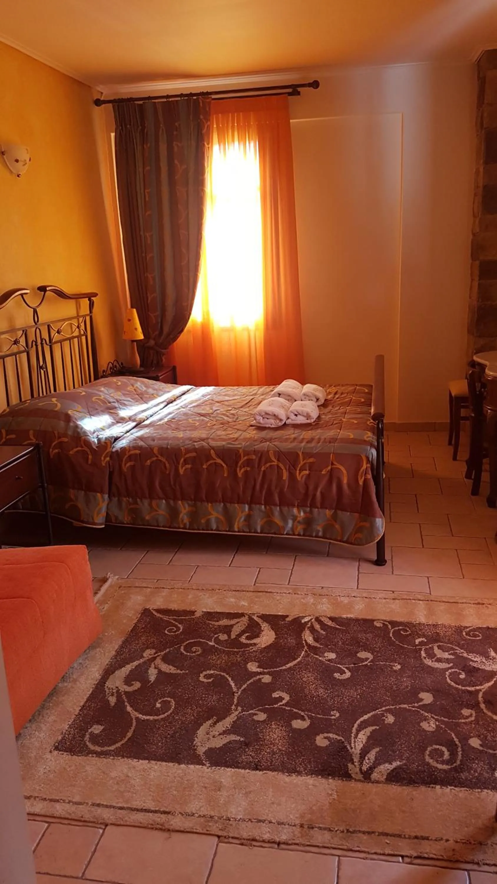 Bed in ''EPAVLIS boutique GALAXIDI''