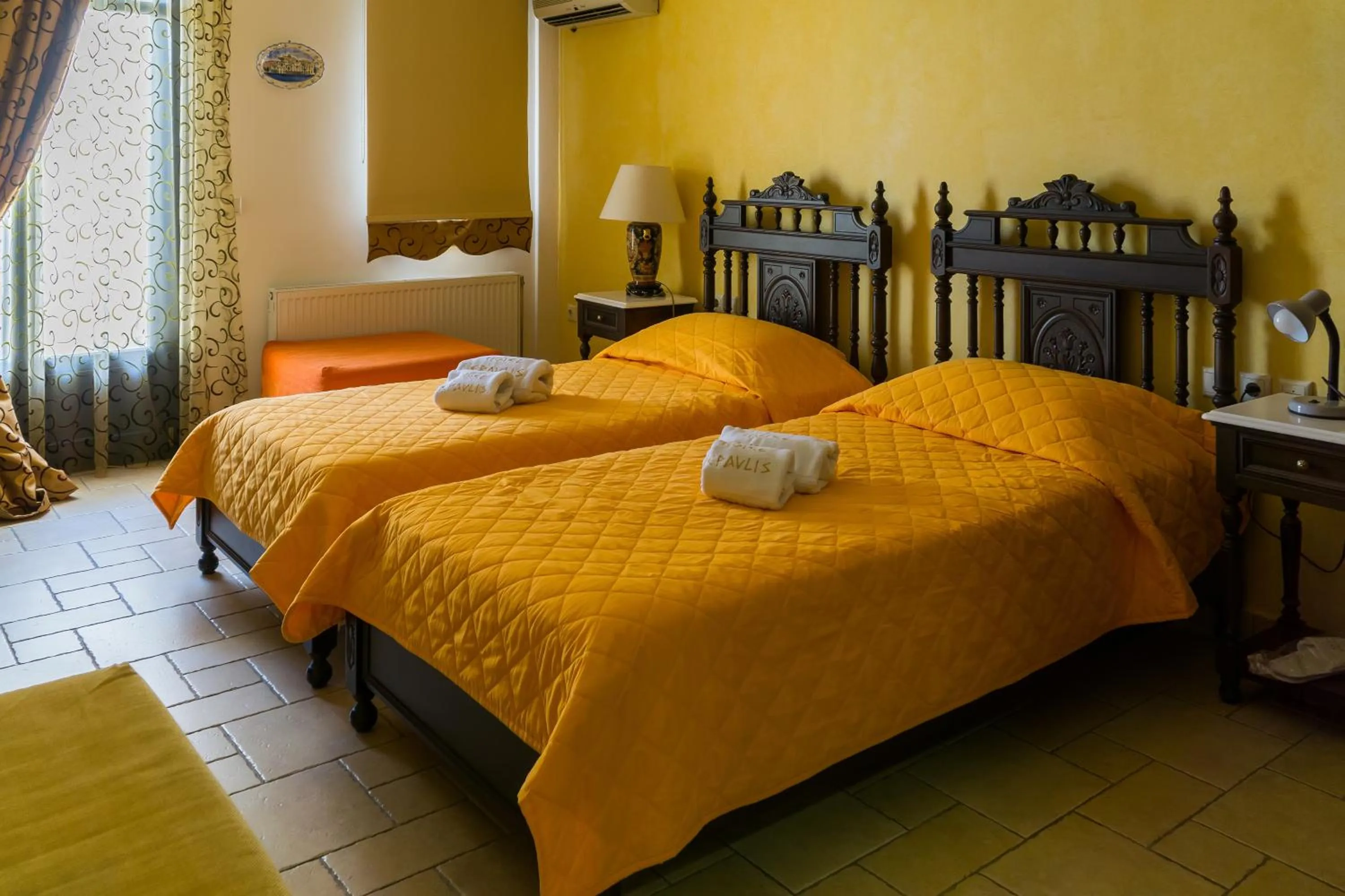 Bed in ''EPAVLIS boutique GALAXIDI''