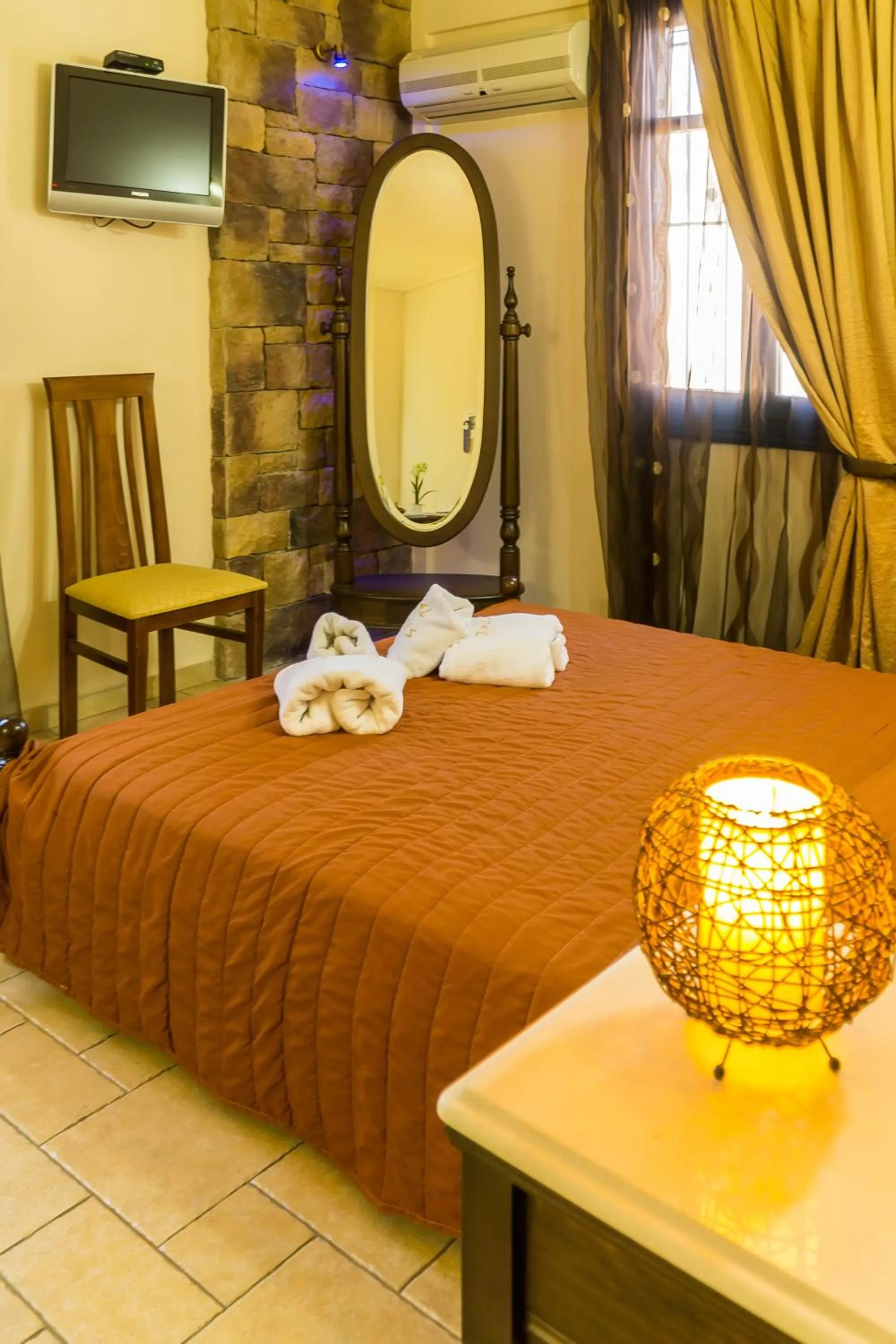 Bed in ''EPAVLIS boutique GALAXIDI''