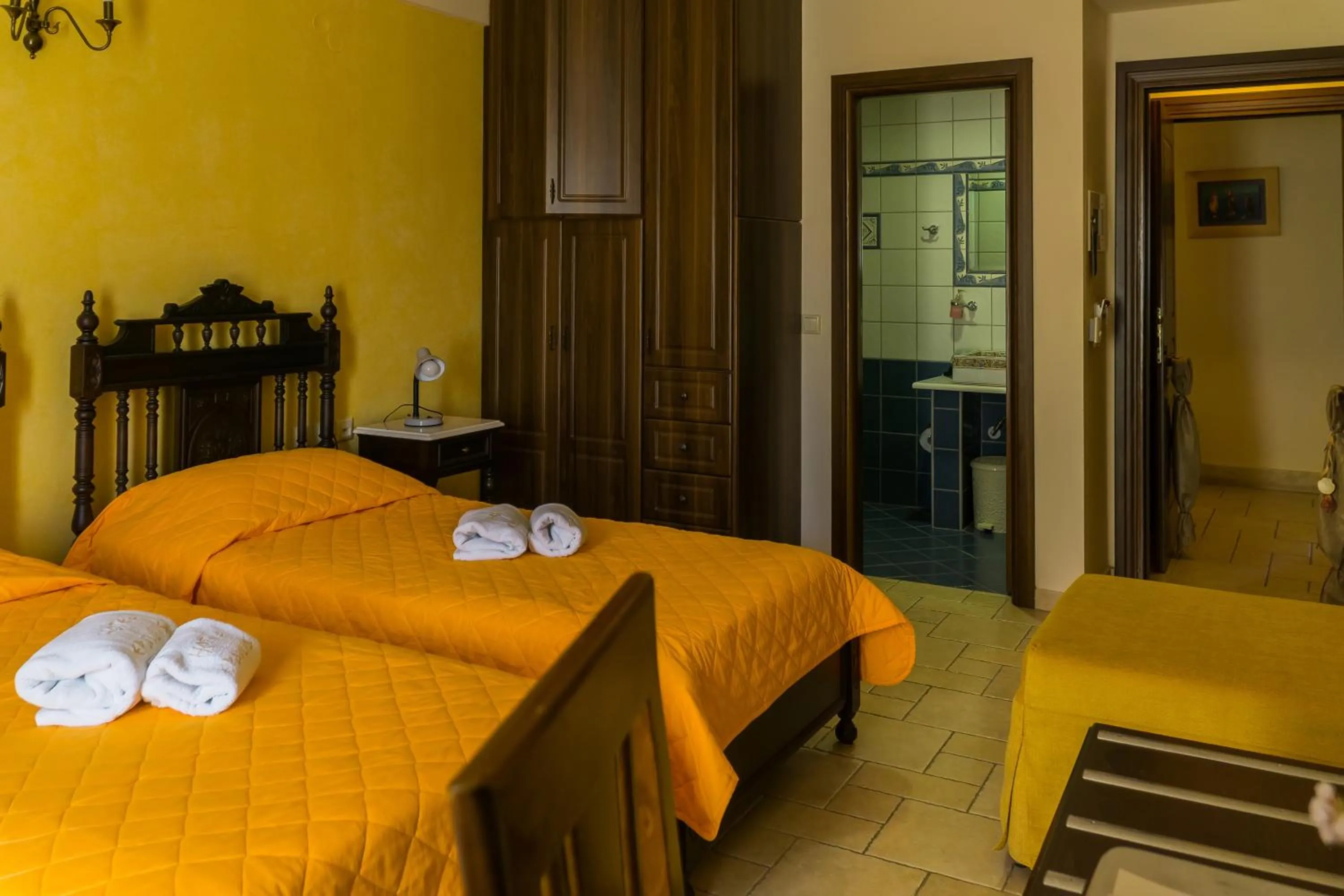 Bed in ''EPAVLIS boutique GALAXIDI''