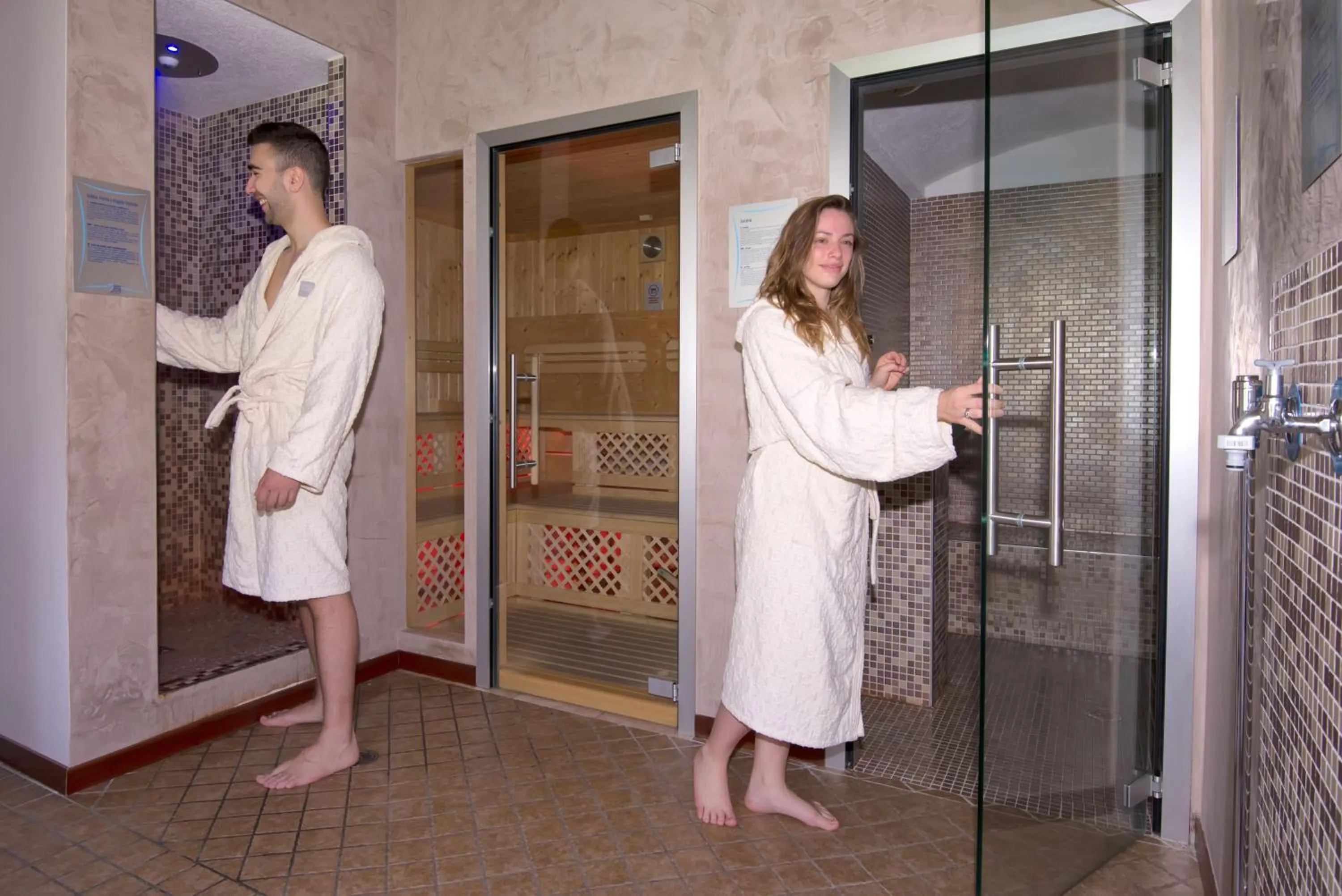 Steam room in Margherita Camping & Resort