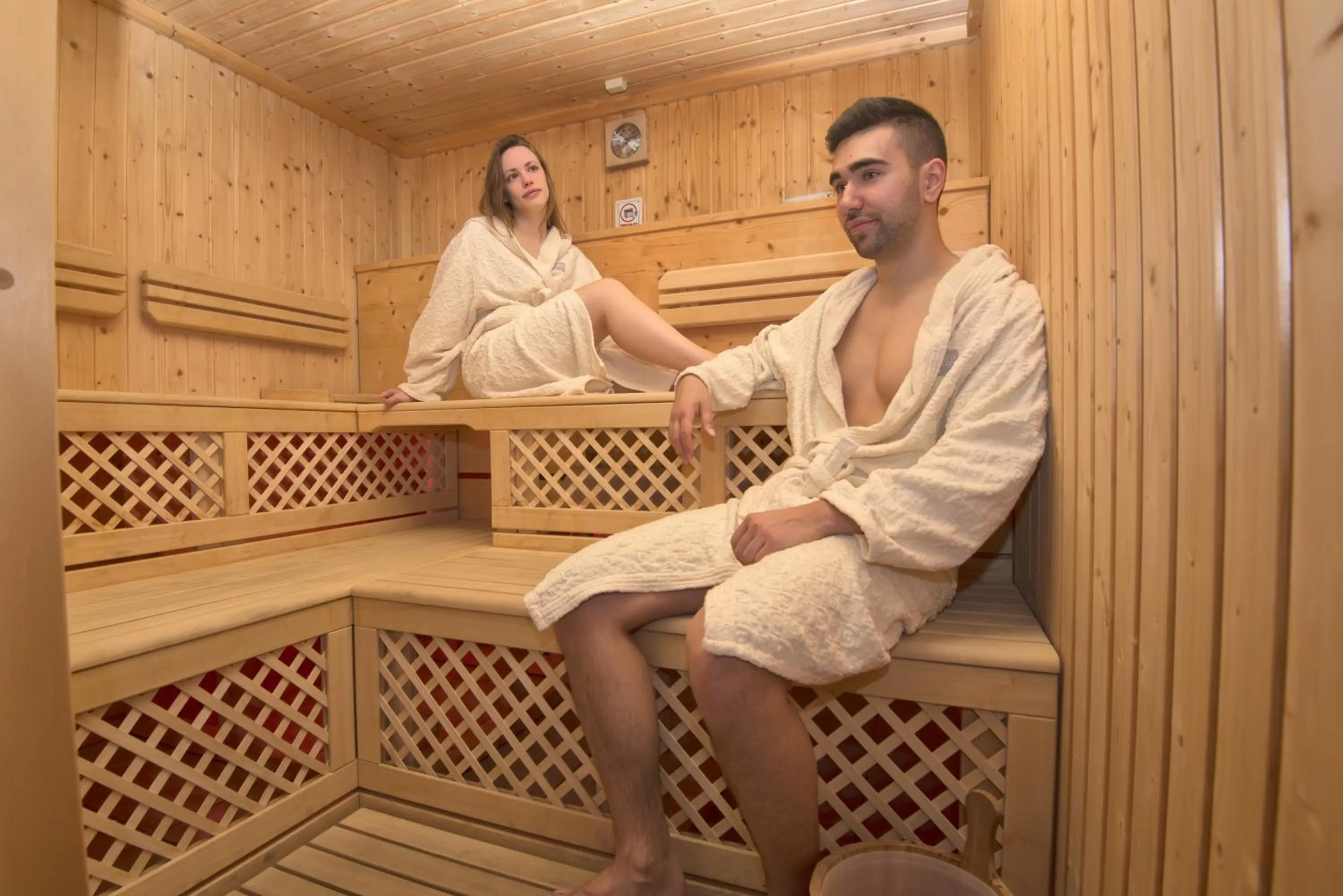 Sauna in Margherita Camping & Resort