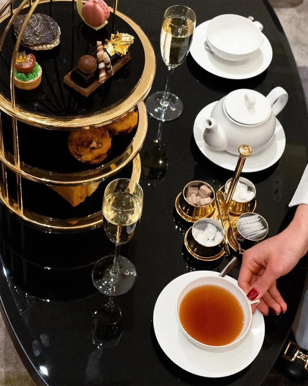 Lobby or reception in Grand Hotel Kempinski Riga