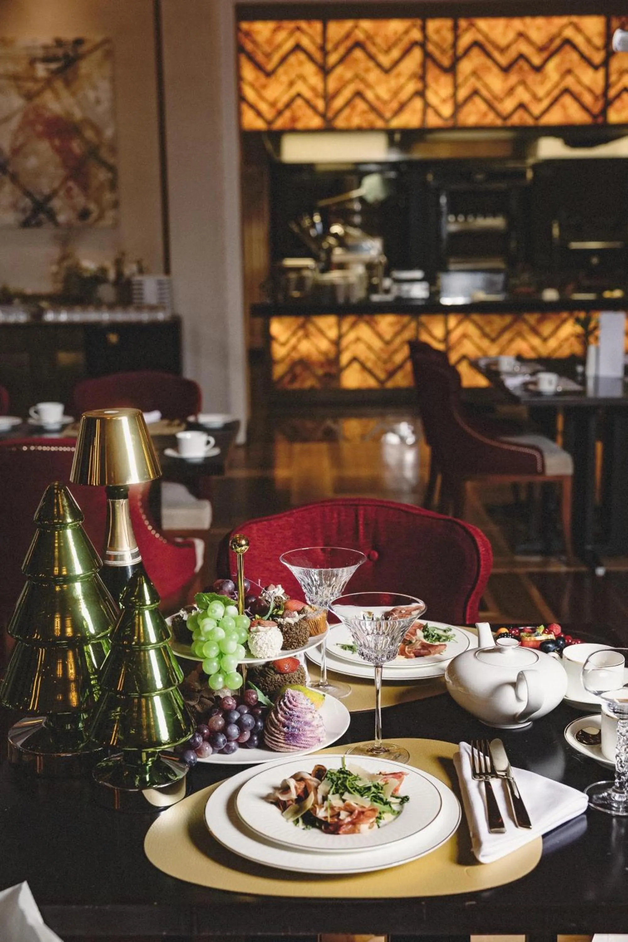 Breakfast in Grand Hotel Kempinski Riga