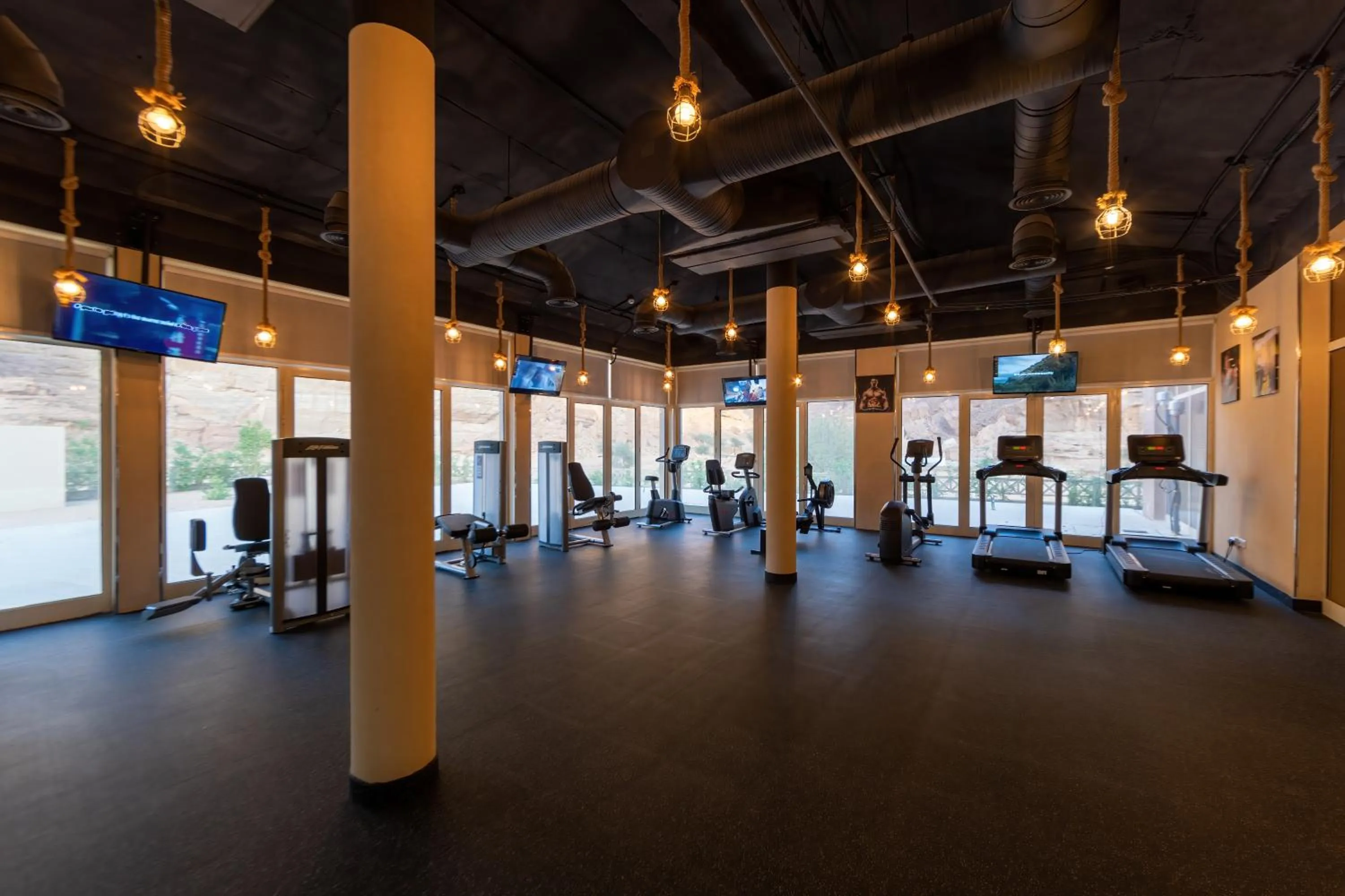Fitness centre/facilities in Shaden Resort